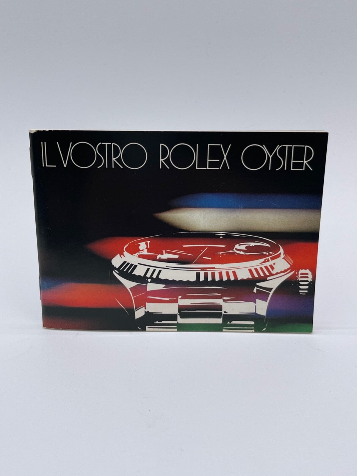 Rolex libretto corredo orologio "il vostro Rolex Oyster" italiano 1980 - 2008