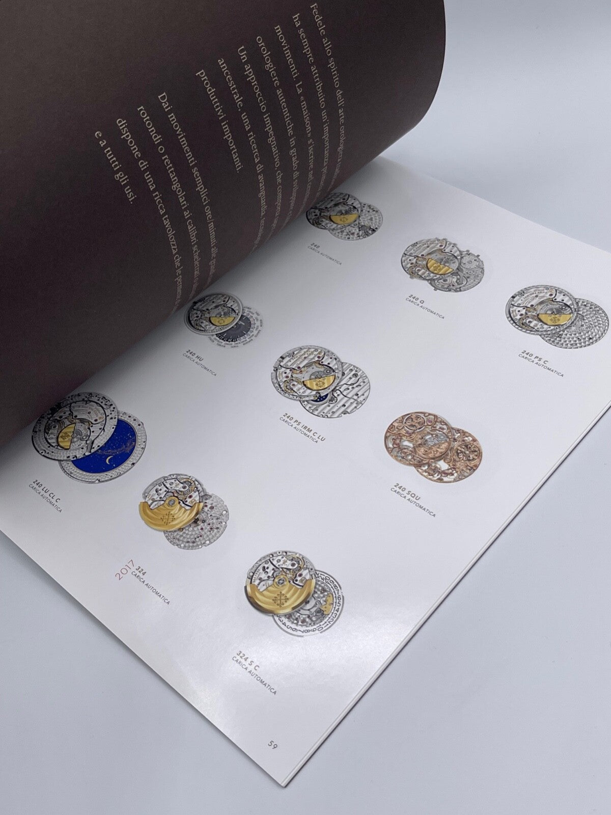 Patek Philippe Nautilus Aquanaut libro catalogo collezione anno 2017 italiano