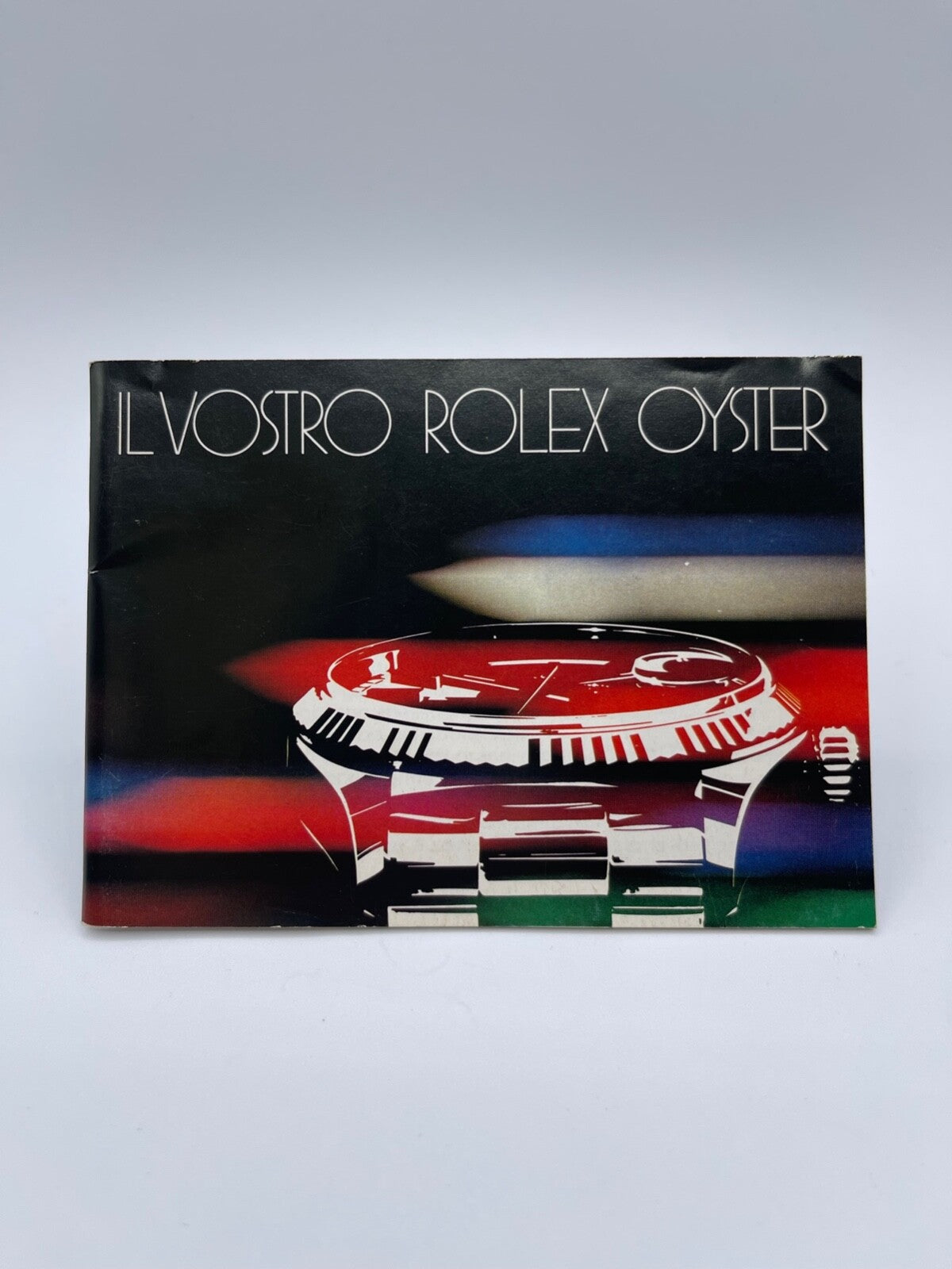 Rolex libretto corredo orologio "il vostro Rolex Oyster" italiano 1980 - 2008