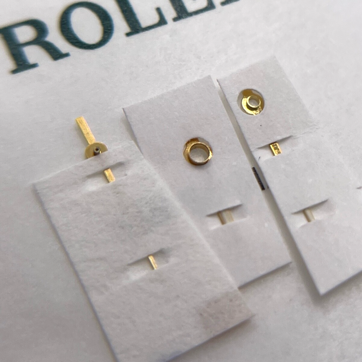 Rolex Datejust 31 set sfere lancette oro gold hands set cal. 2135