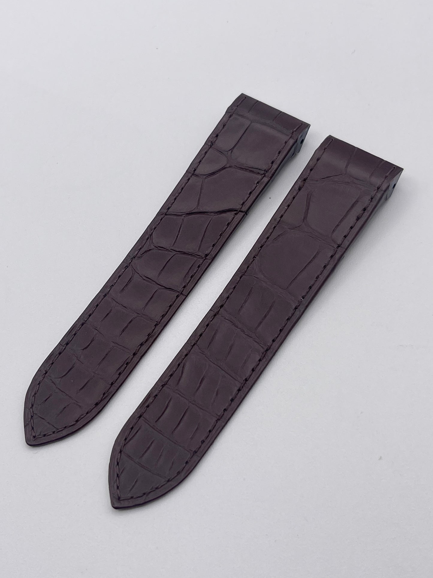 Cartier Santos 100GM cinturino alligatore marrone brown KD95JM52 23/21mm