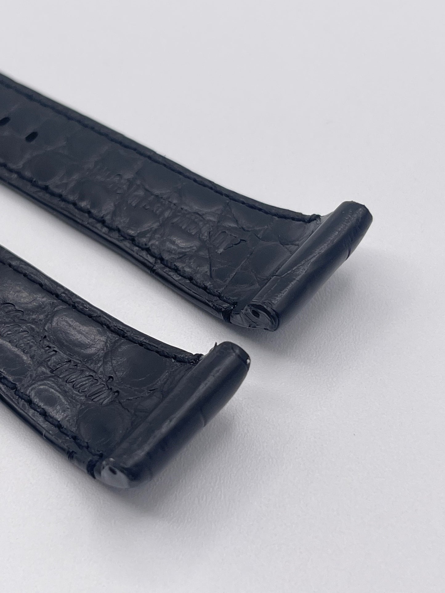 Audemars Piguet Code 11.59 cinturino watch strap pelle alligatore nero 22/18mm