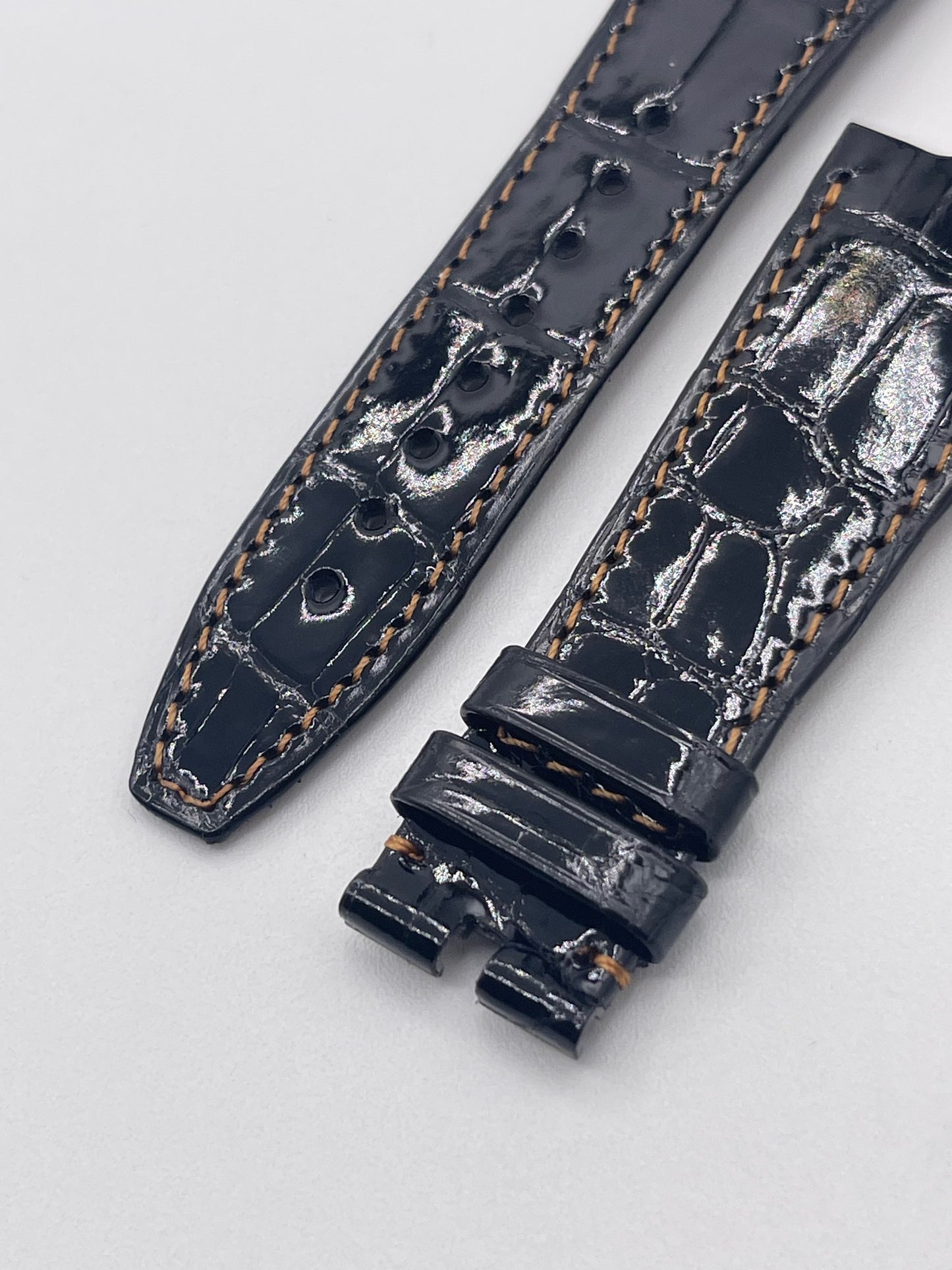 Vacheron Constantin Overseas cinturino alligatore nero black strap 24/18 mm