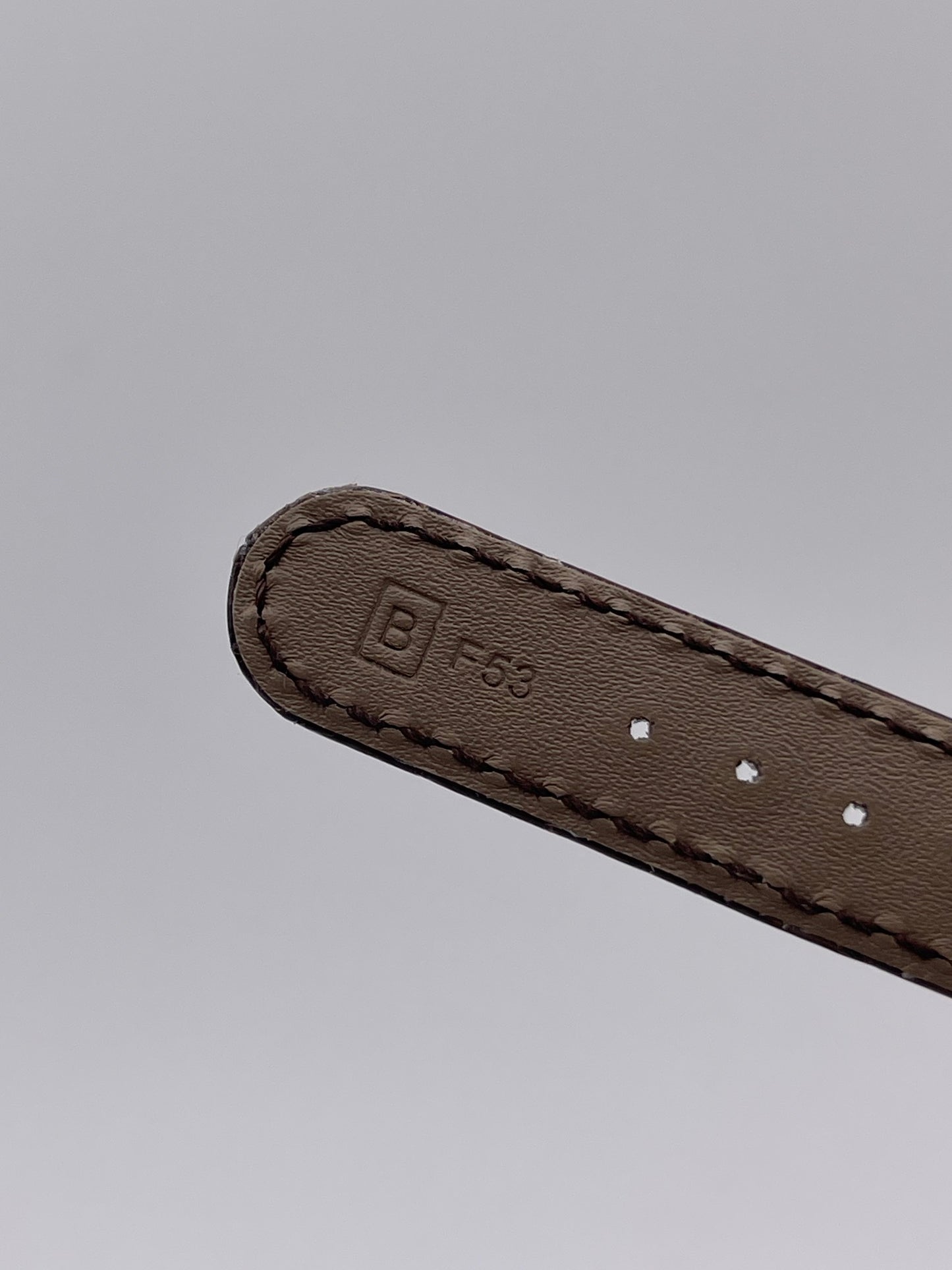 Patek Philippe Golden Ellipse cinturino alligatore brown alligator strap 21/15mm