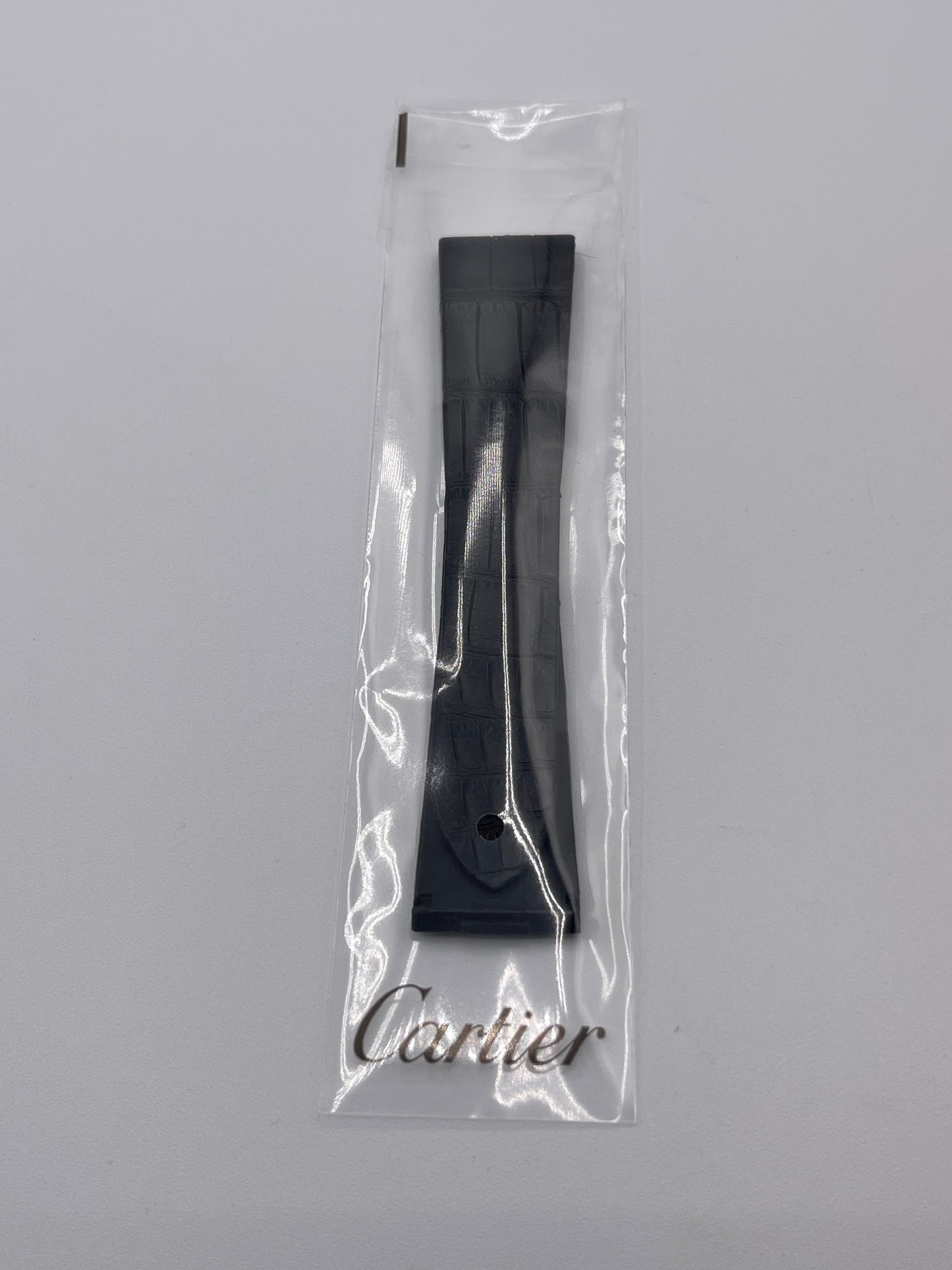 Cartier Santos Dumont Skeleton cinturino alligatore nero black KD3LJK96 23/18mm