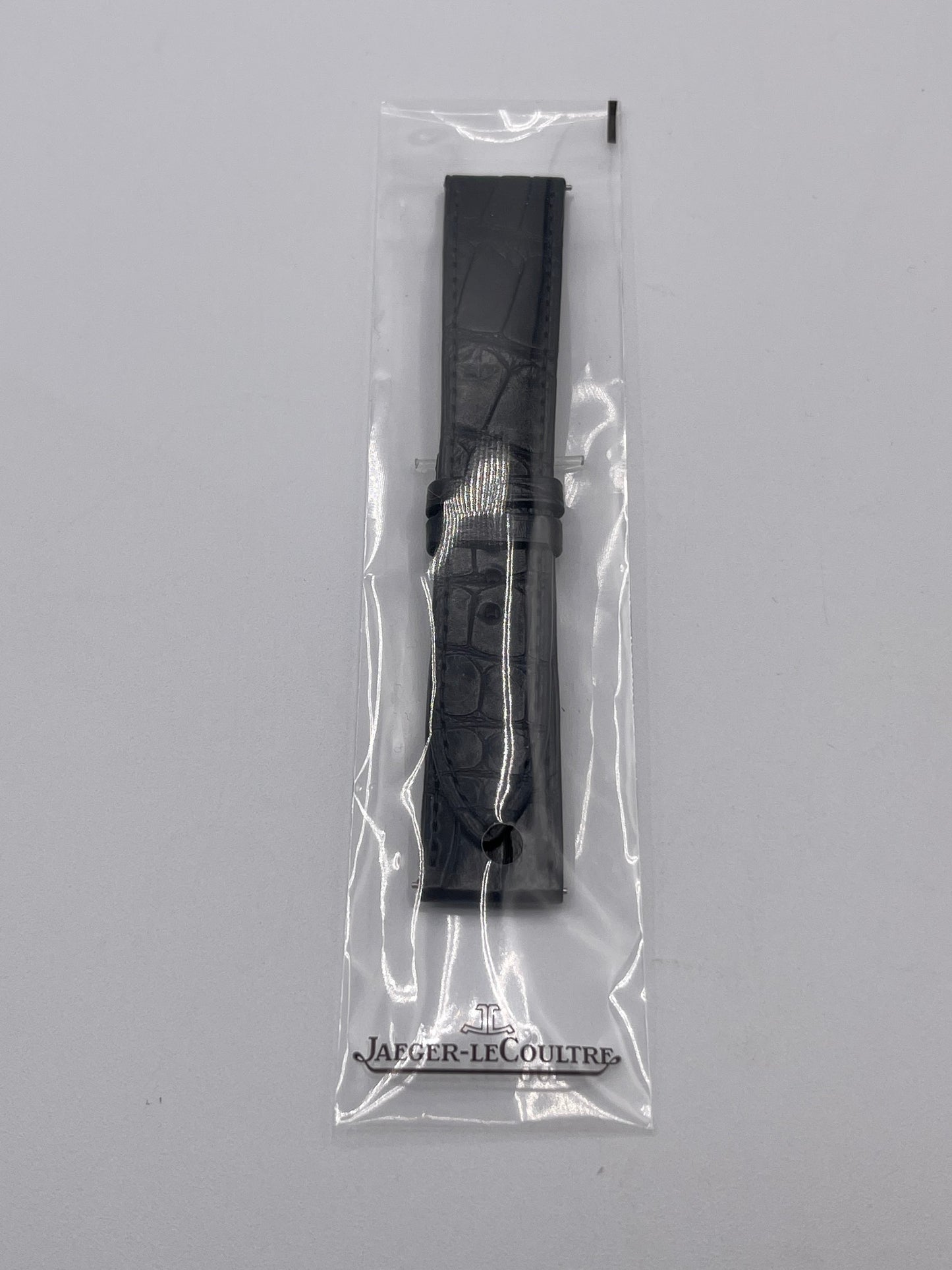 Jaeger Le-Coultre Reverso cinturino watch strap alligatore nero black 20/18mm