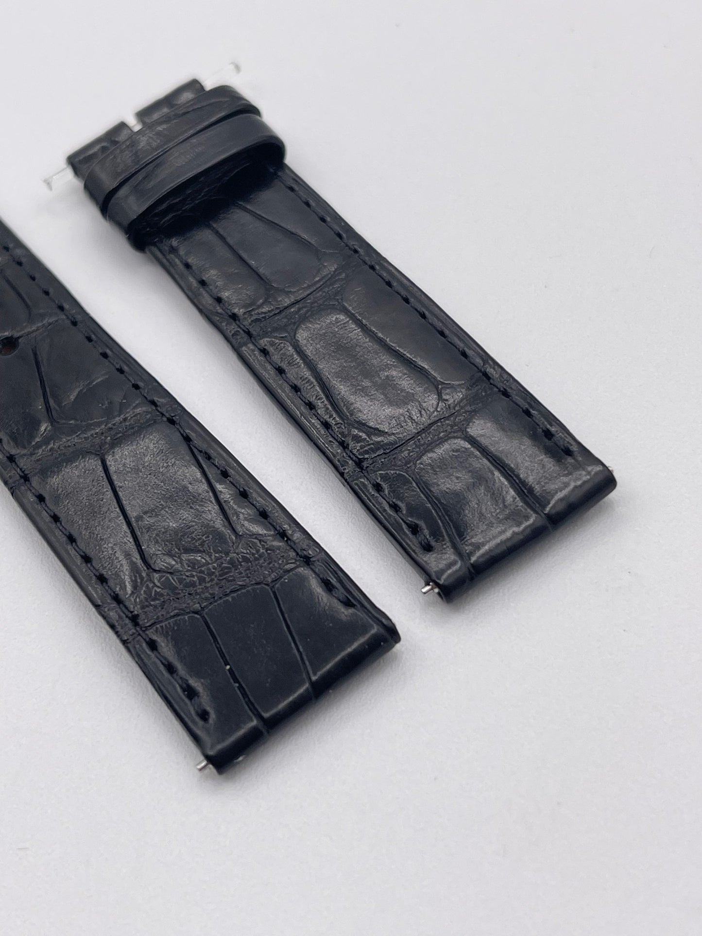 Jaeger Le-Coultre Reverso cinturino watch strap alligatore nero black 20/18mm