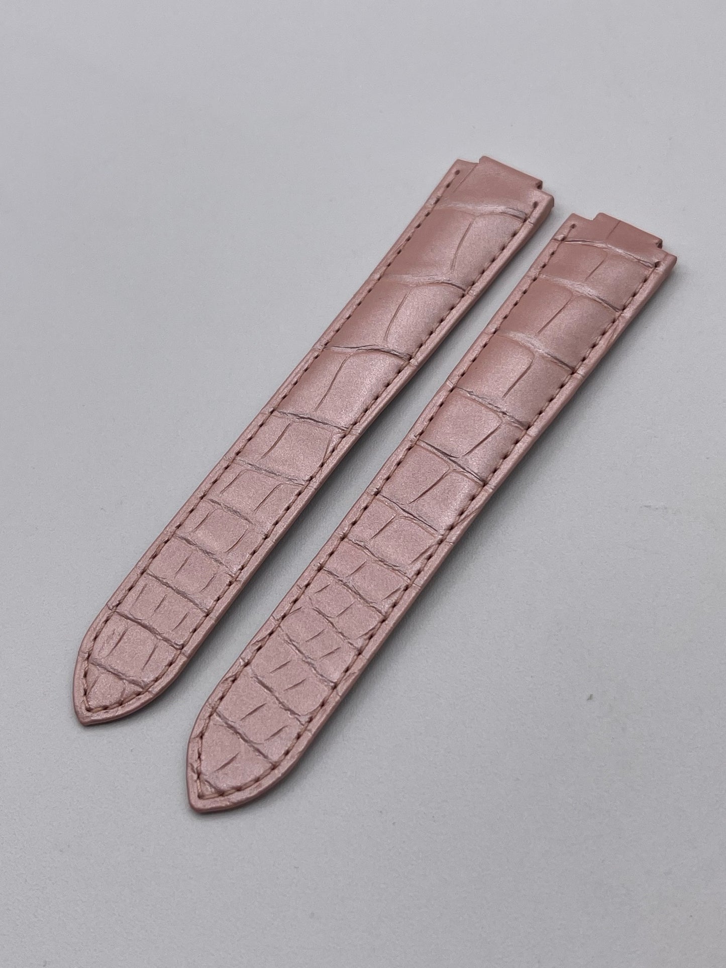Cartier Ballon Bleu cinturino orologio pelle alligatore rosa KD2H2Y52 18,5/16mm