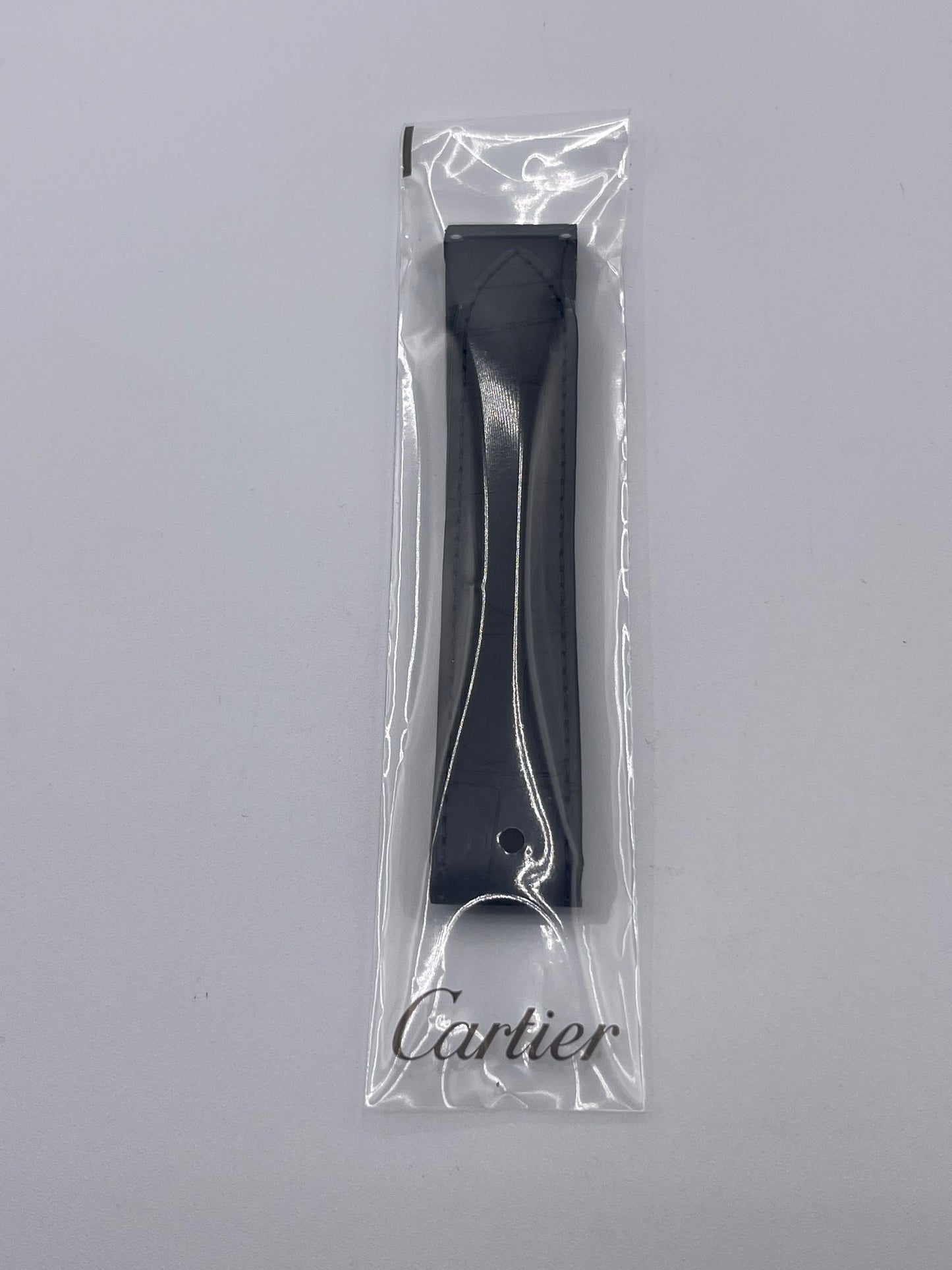 Cartier Santos 100GM cinturino alligatore nero black KD95JK97 23/21mm