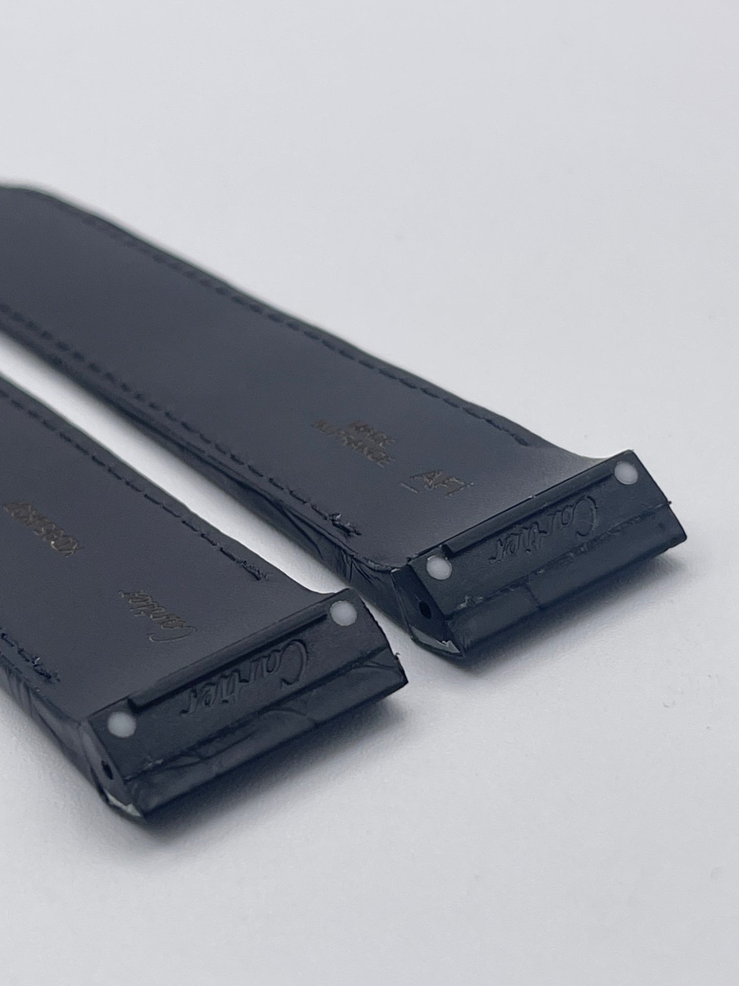 Cartier Santos 100GM cinturino alligatore nero black KD95JK97 23/21mm