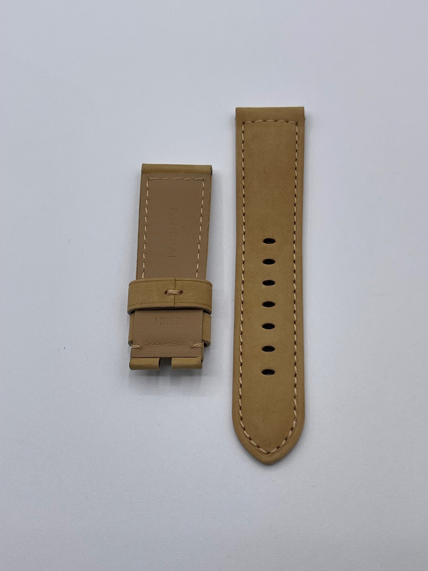 Panerai Luminor Submersible cinturino orologio beige 24/22 mm