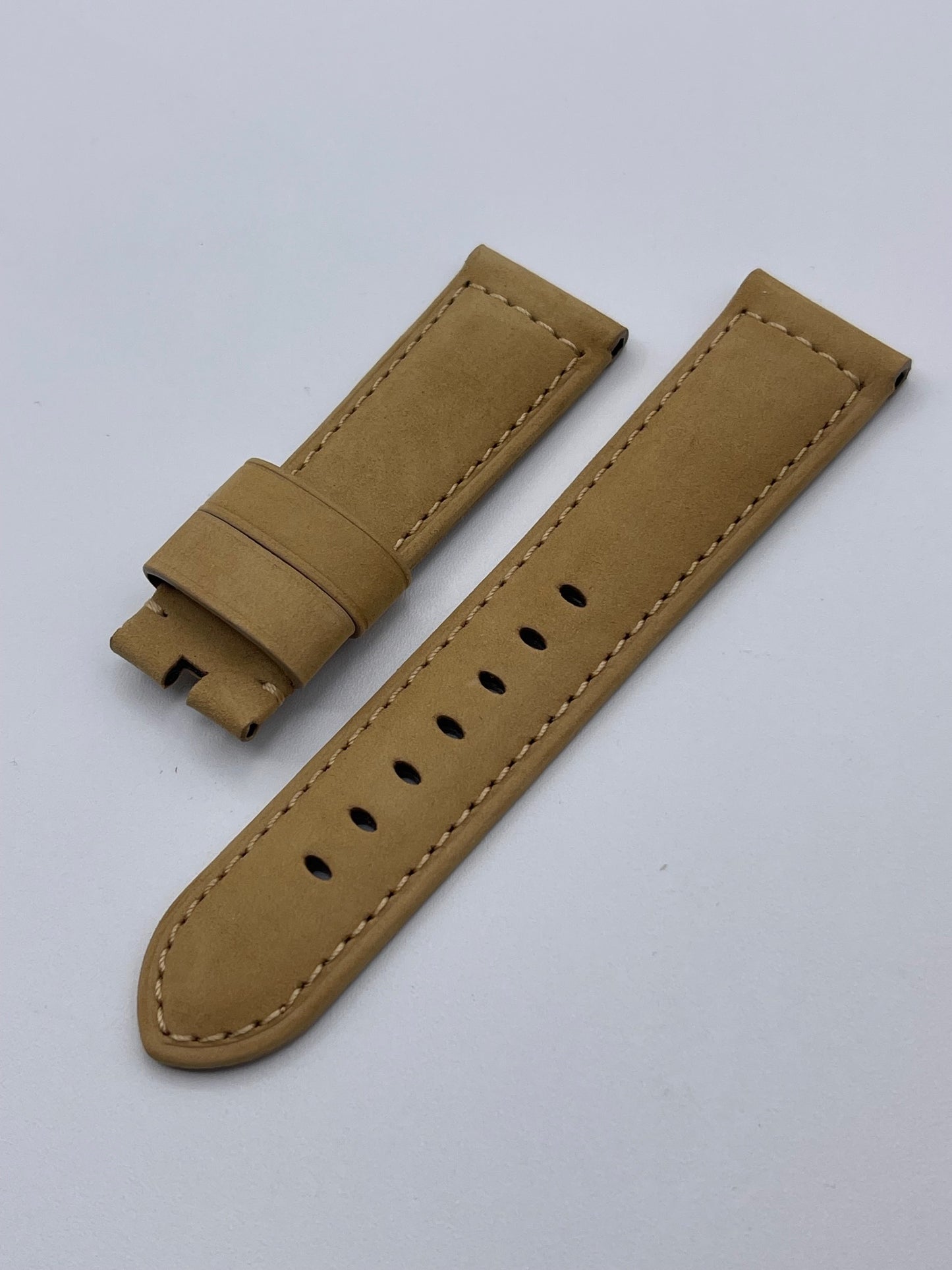 Panerai Luminor Submersible cinturino orologio beige 24/22 mm