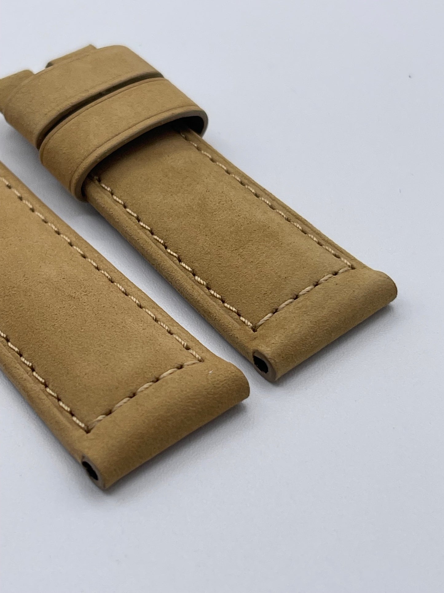 Panerai Luminor Submersible cinturino orologio beige 24/22 mm