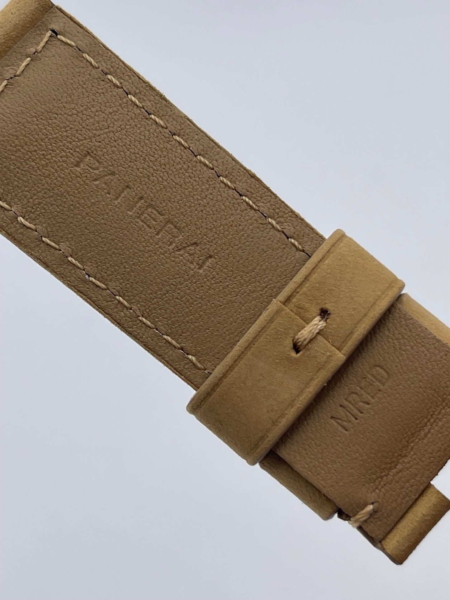 Panerai Luminor Submersible cinturino orologio beige 24/22 mm