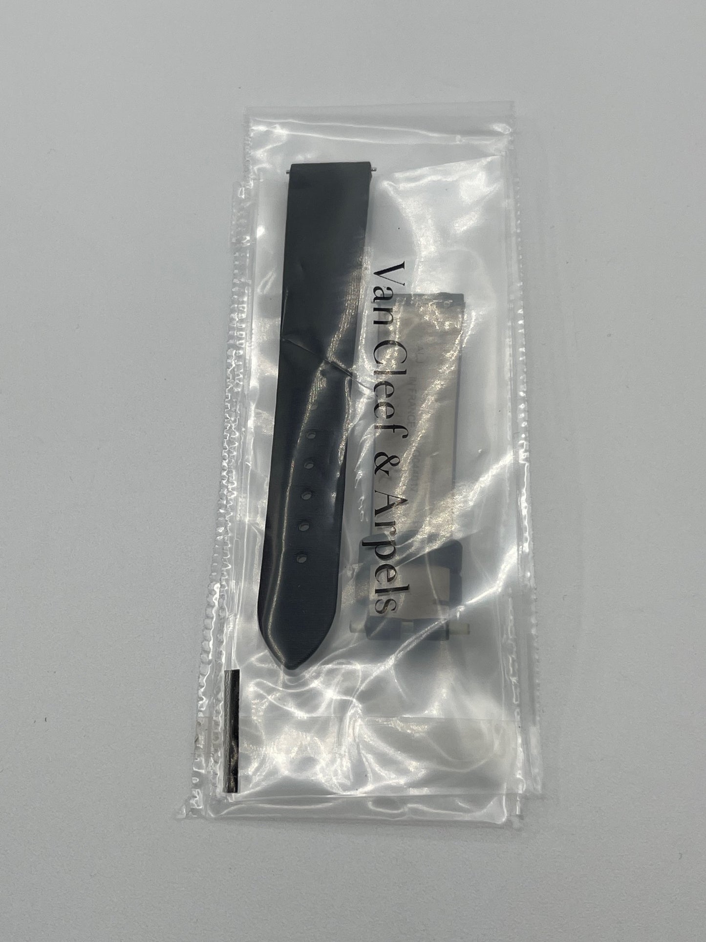 Van Cleef & Arpels Charm cinturino tessuto nero fabric strap VG044017 16/14mm