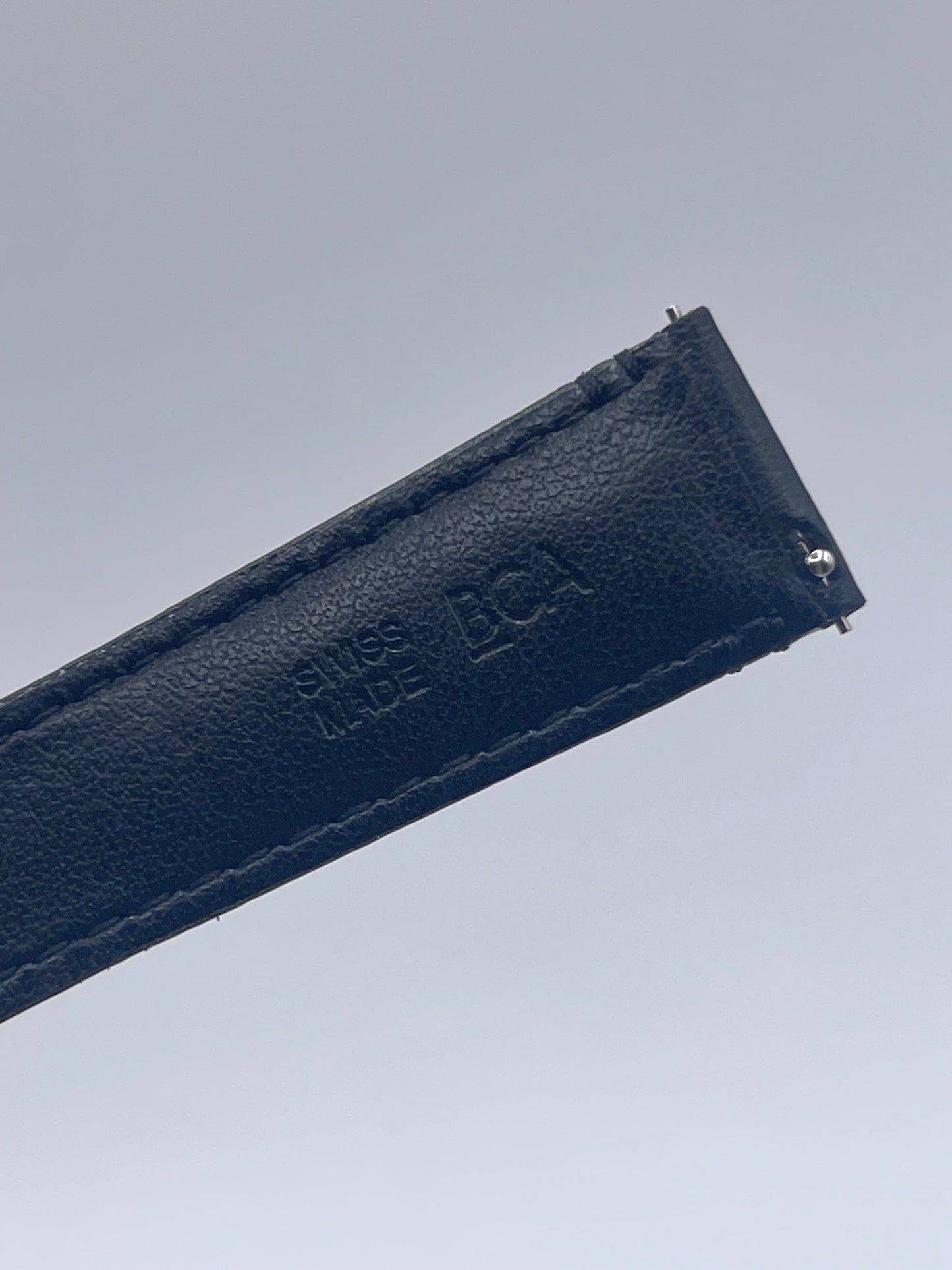 Cartier Tank cinturino vitello nero black KD8TBARV 19/16mm