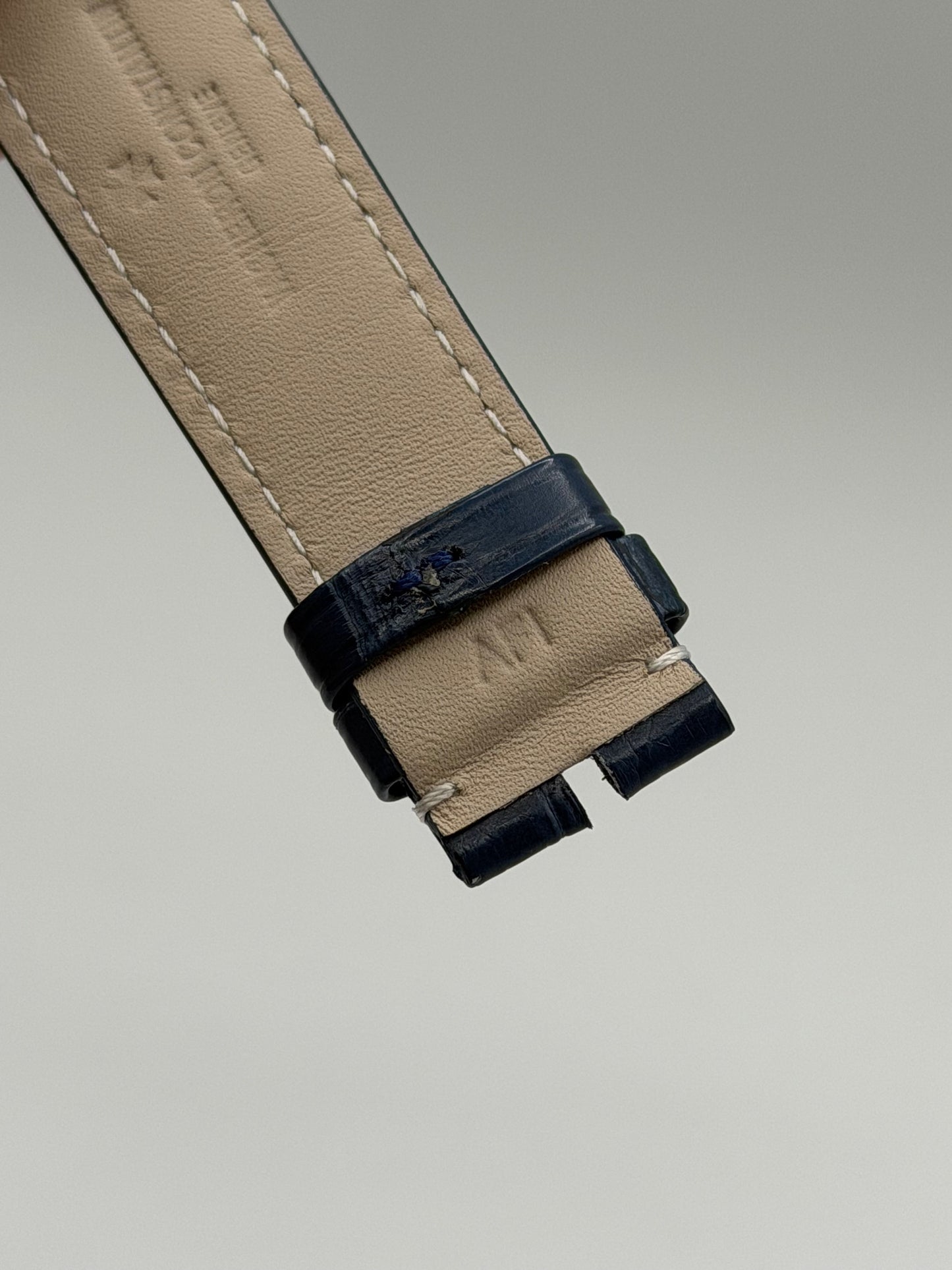 Vacheron Constantin Fiftysix cinturino alligatore blue strap 20/18mm