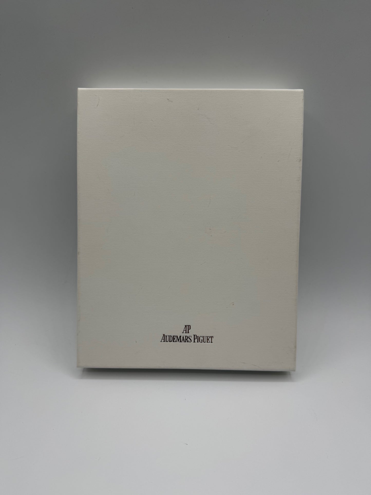 Audemars Piguet agenda block notes notepad pelle grigia grey leather vintage