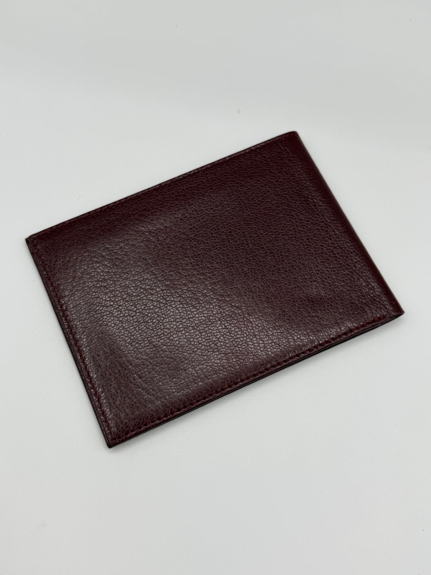Rolex portafoglio porta assegni checkbook holder pelle burgundy leather vintage