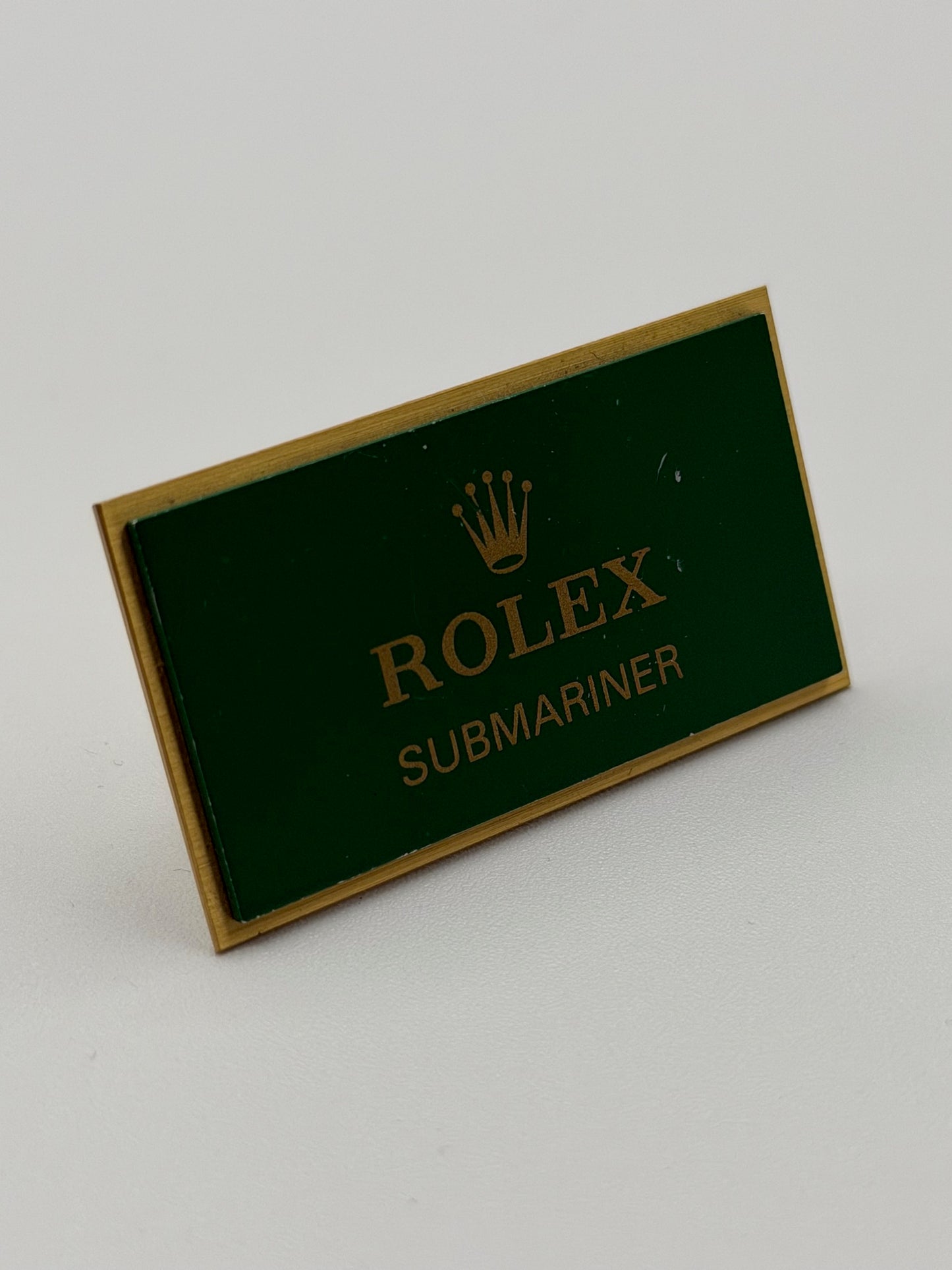 Rolex Submariner Gmt-Master Datejust Explorer license plate display plaque