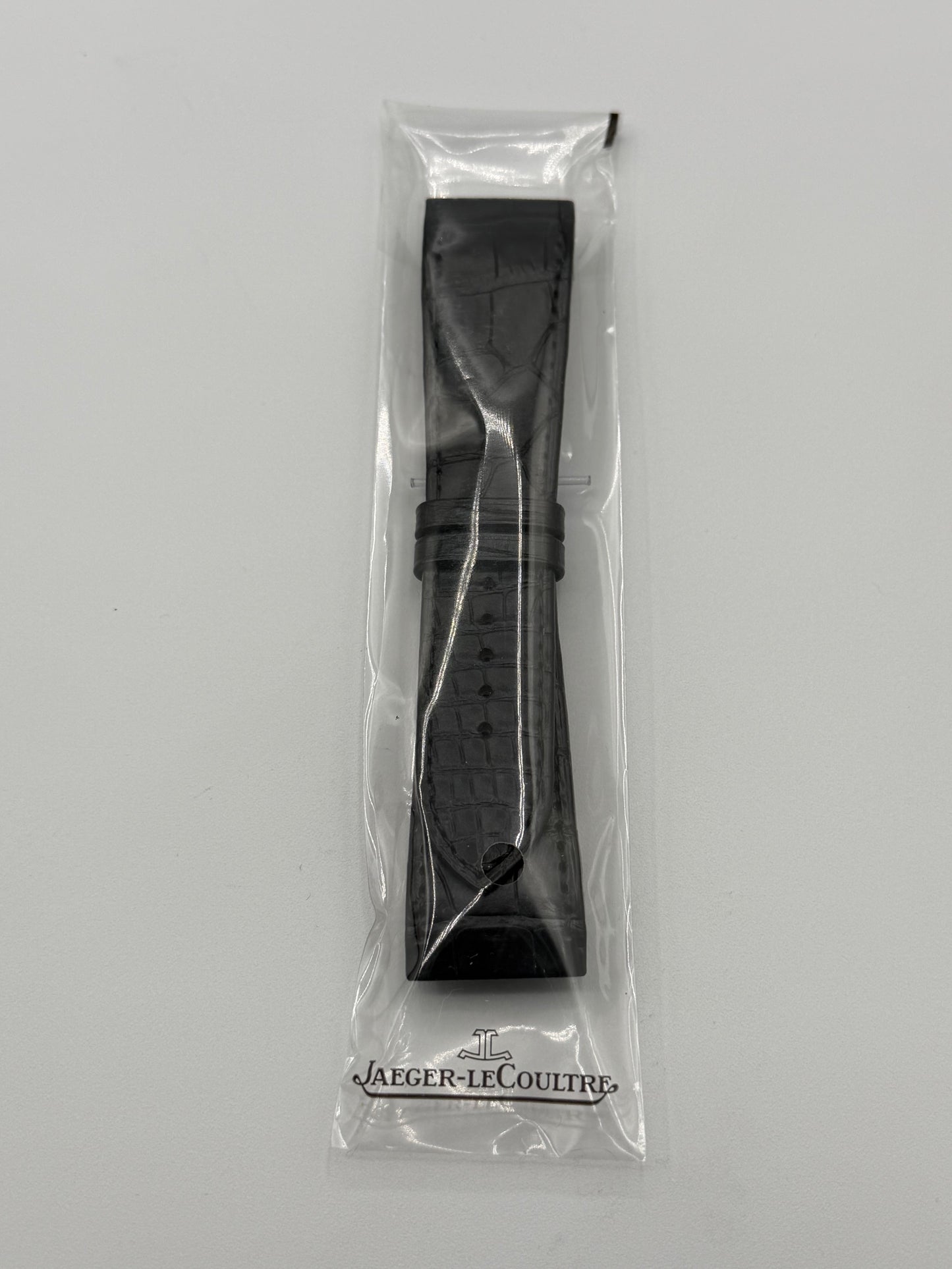 Jaeger LeCoultre Complicazione cinturino alligatore nero black strap 25/20mm