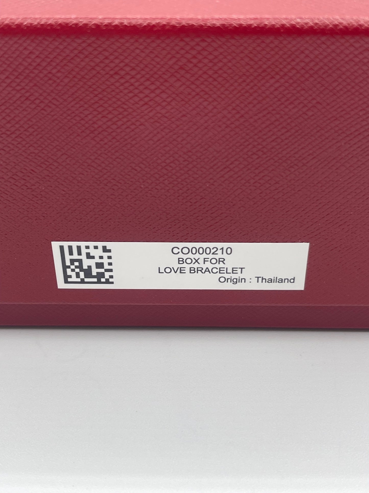 Cartier scatola completa bracciale " Love " bracelet box ref. CRCO000210