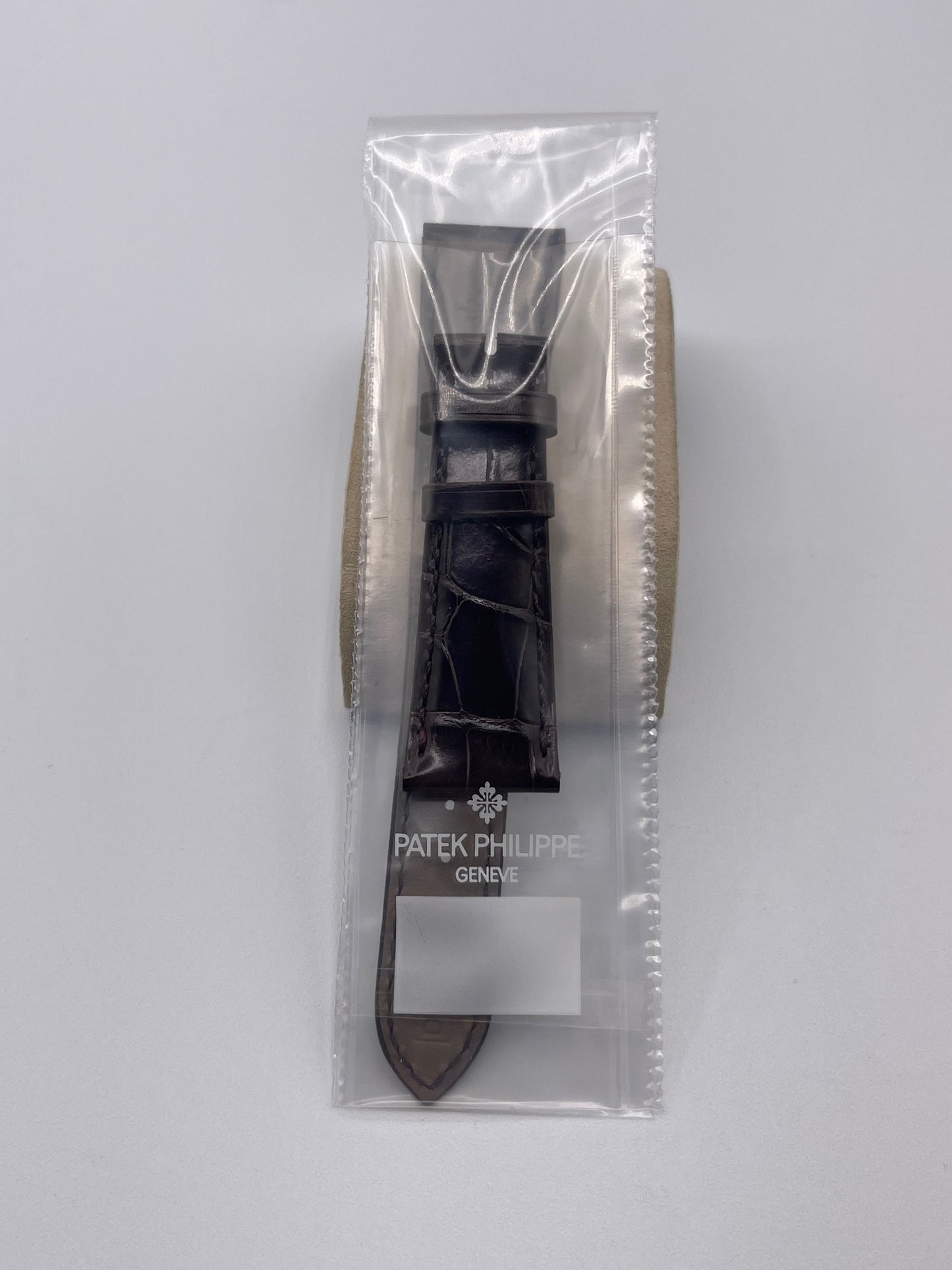 Patek Philippe cinturino alligatore marrone brown alligator strap 21/16mm