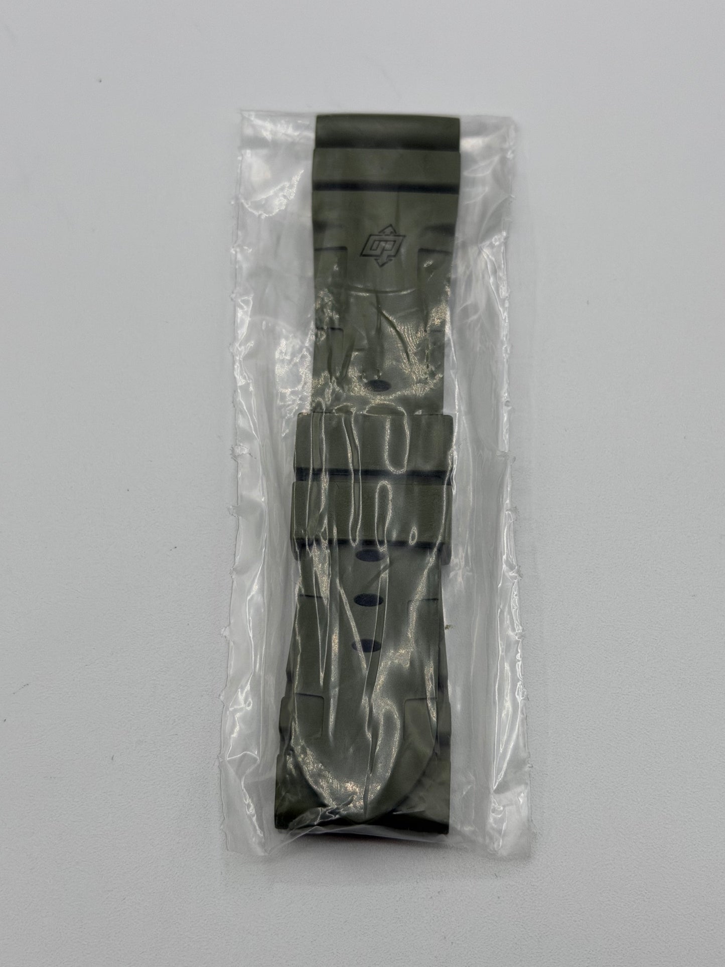 Panerai Luminor Submersible cinturino gomma verde watch strap 26/22mm
