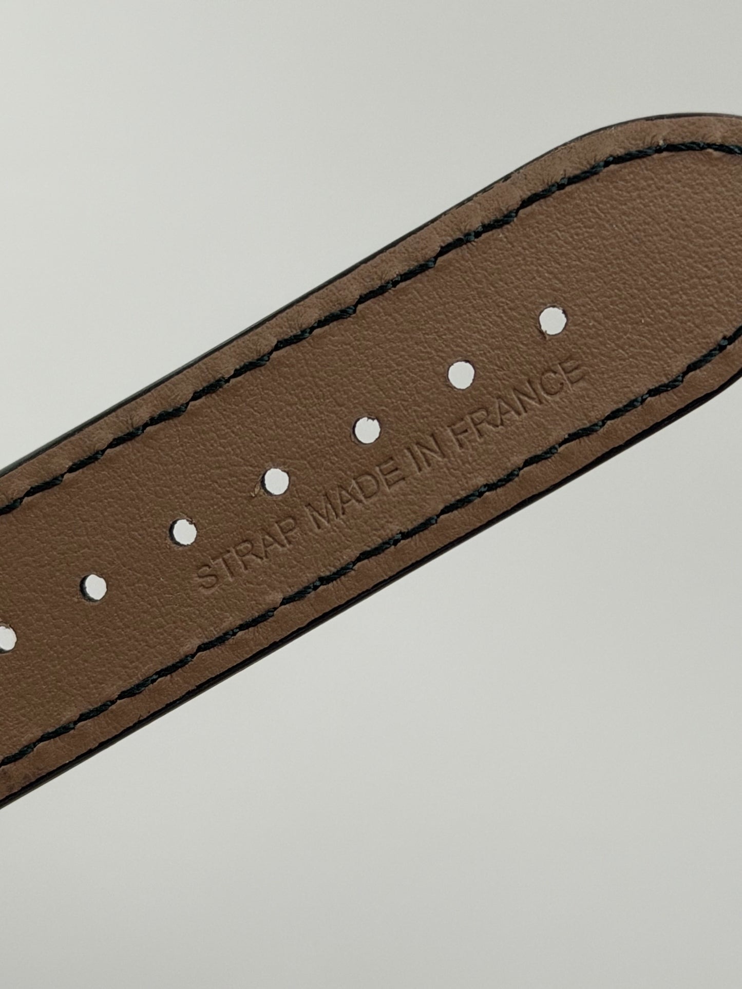Vacheron Constantin Cornes de Vache cinturino verde green strap 20/18mm