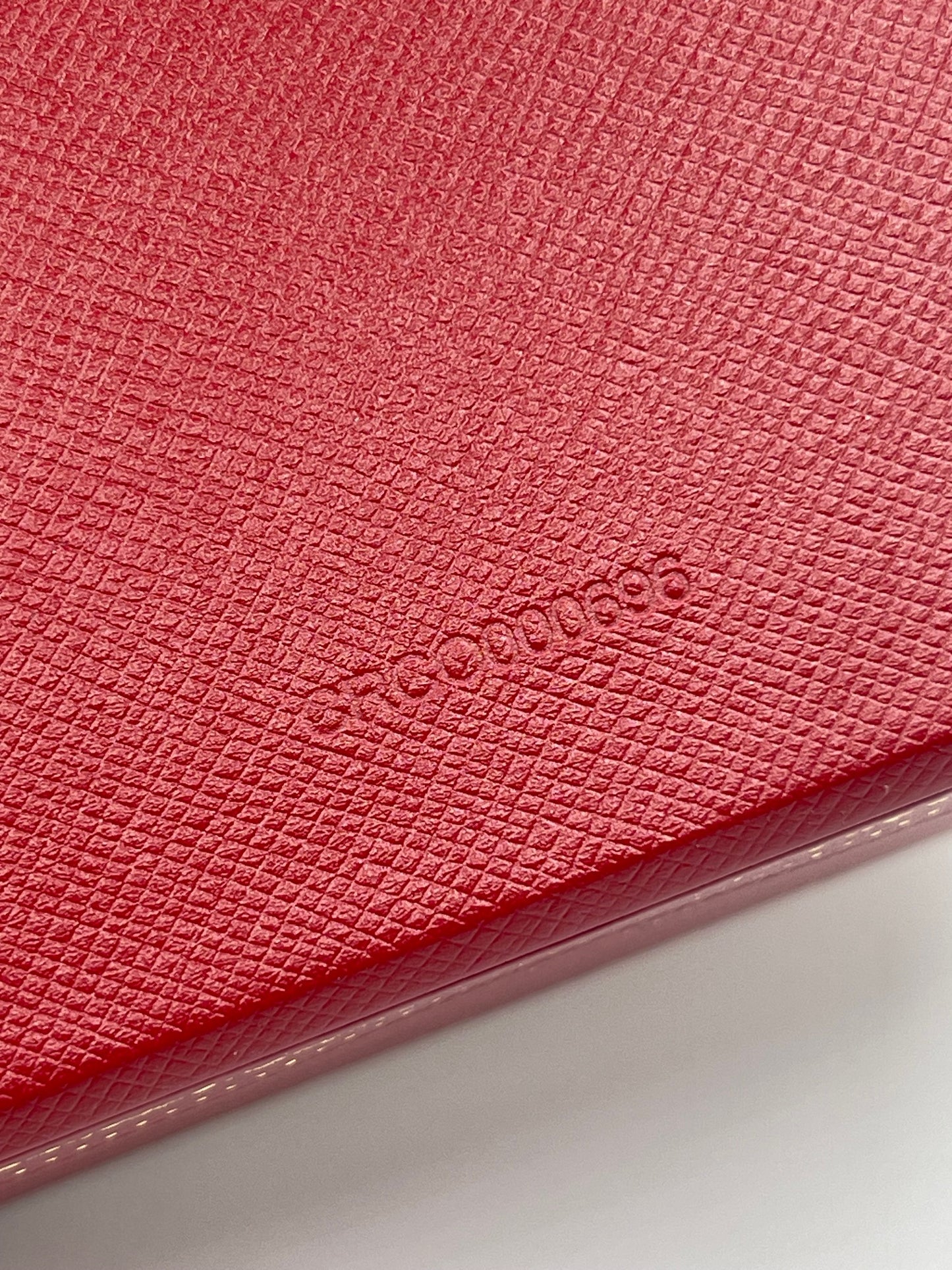 Cartier "Love" bracelet box complete with personalized bracelet box ref. CRCO000696