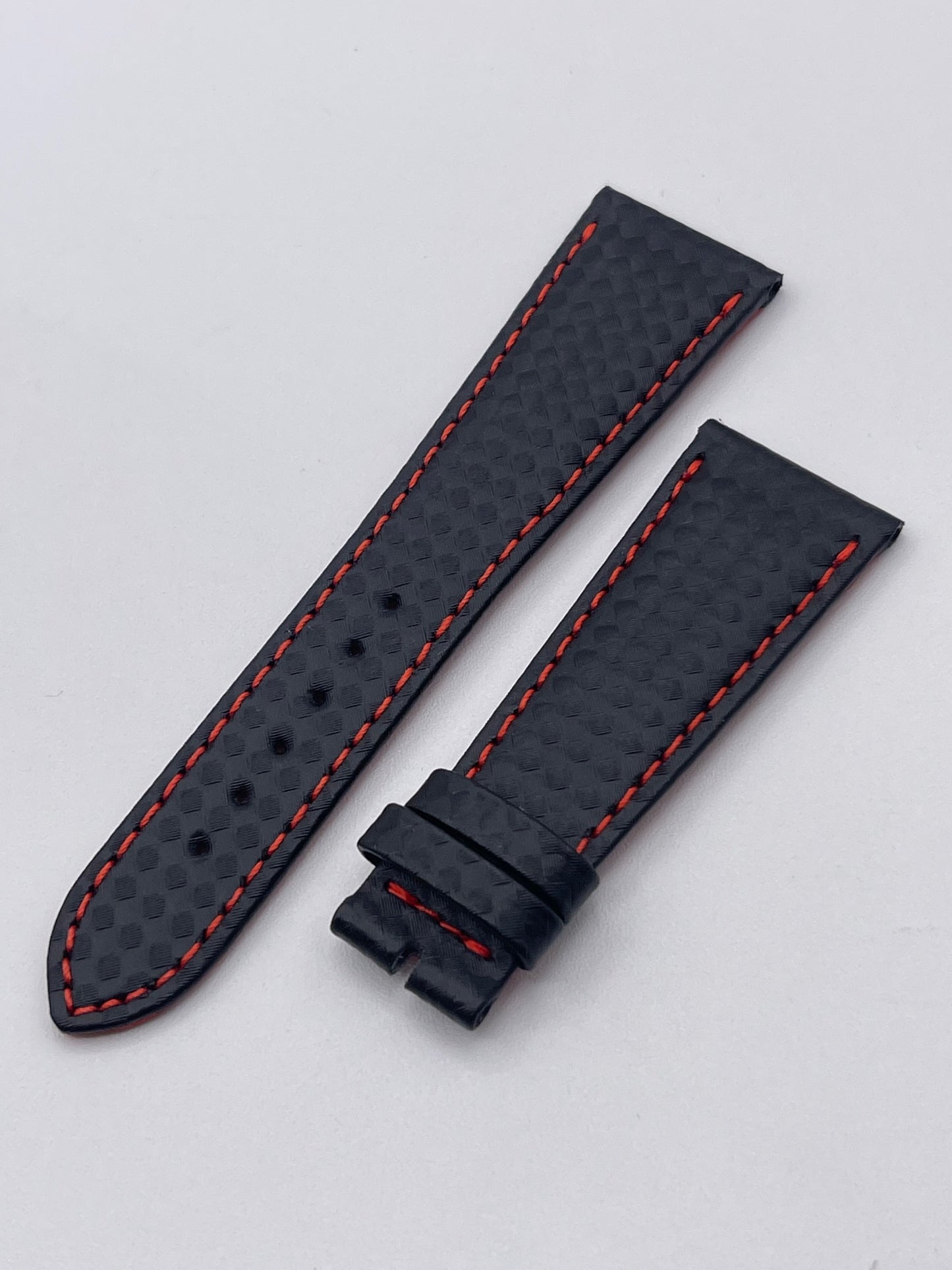 Patek Philippe Calatrava 6007G-010 cinturino pelle techno leather strap 22/16mm