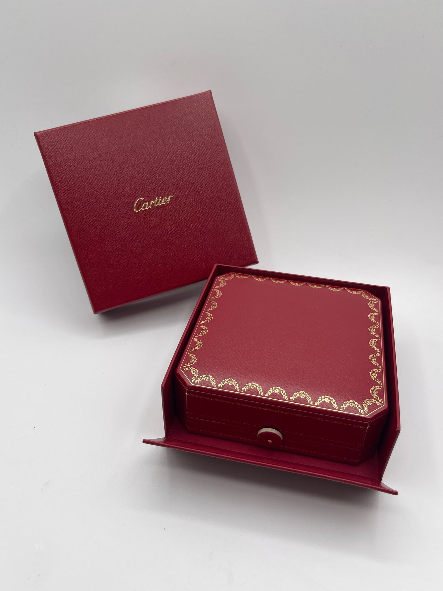 Cartier scatola collana pendente necklace chain box ref. CRCOJO3001