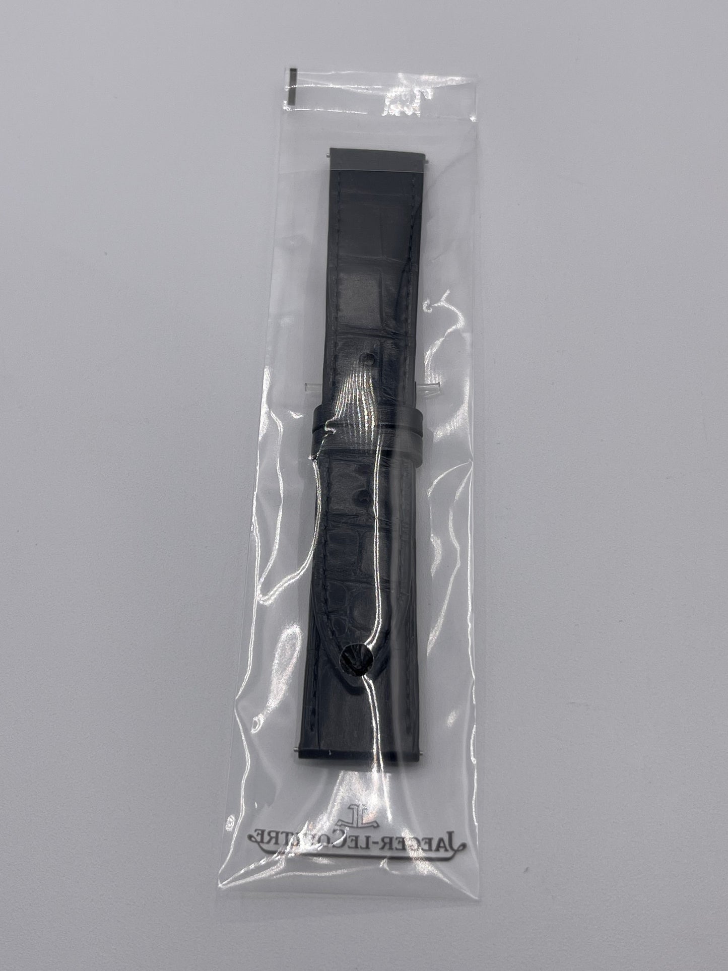 Jaeger Le-Coultre Reverso cinturino watch strap alligatore nero black 20/18mm