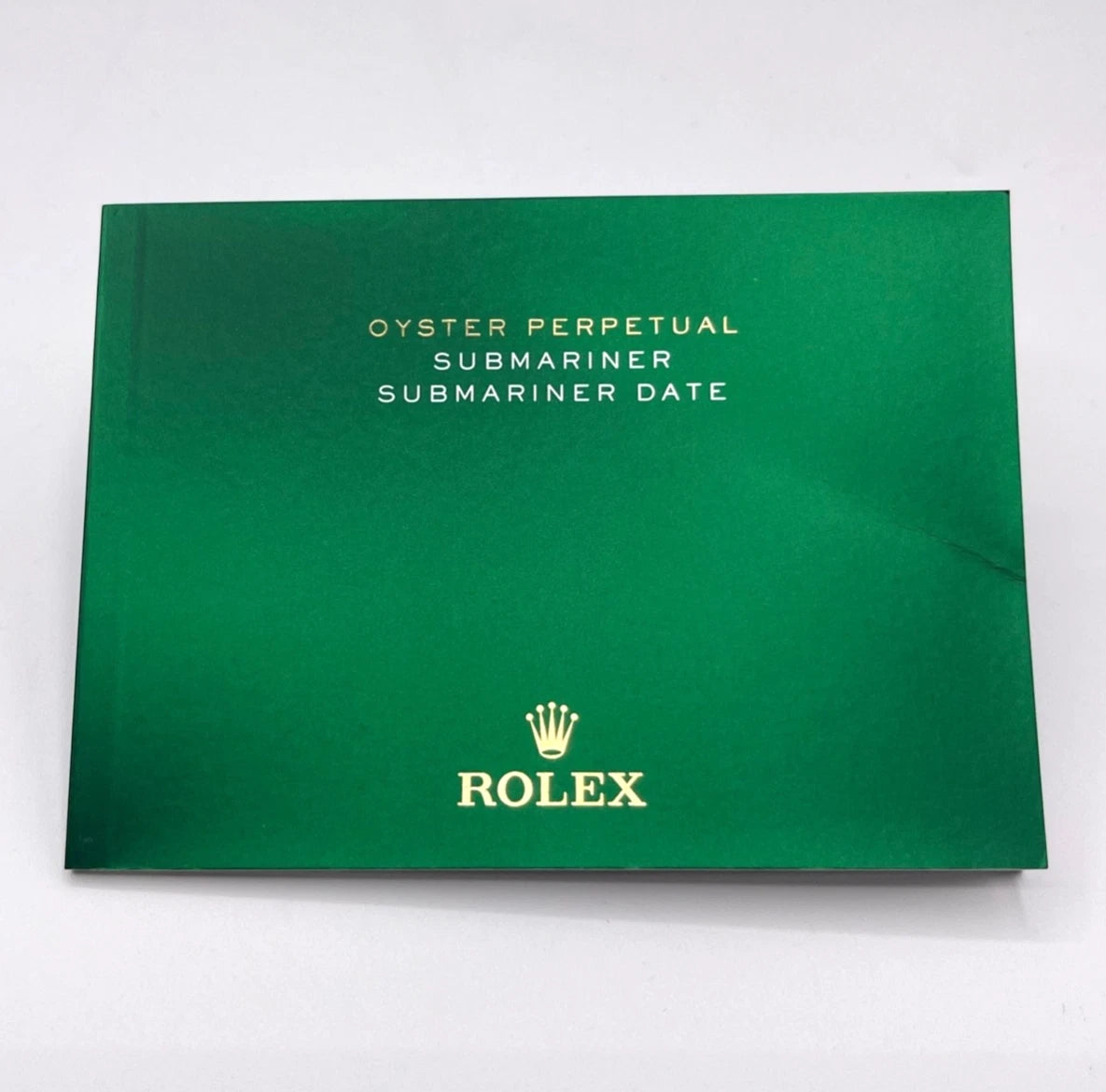 Rolex Submariner Date libretto corredo orologio watch booklet 2.2016 spagnolo