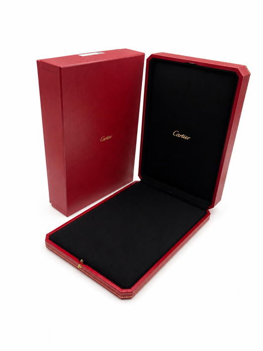 Cartier scatola collana pendente necklace chain box ref. CRCOJO7003