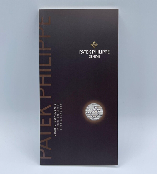 Patek Philippe Nautilus Aquanaut Ellipse Gondolo libretto quarzo booklet 2010