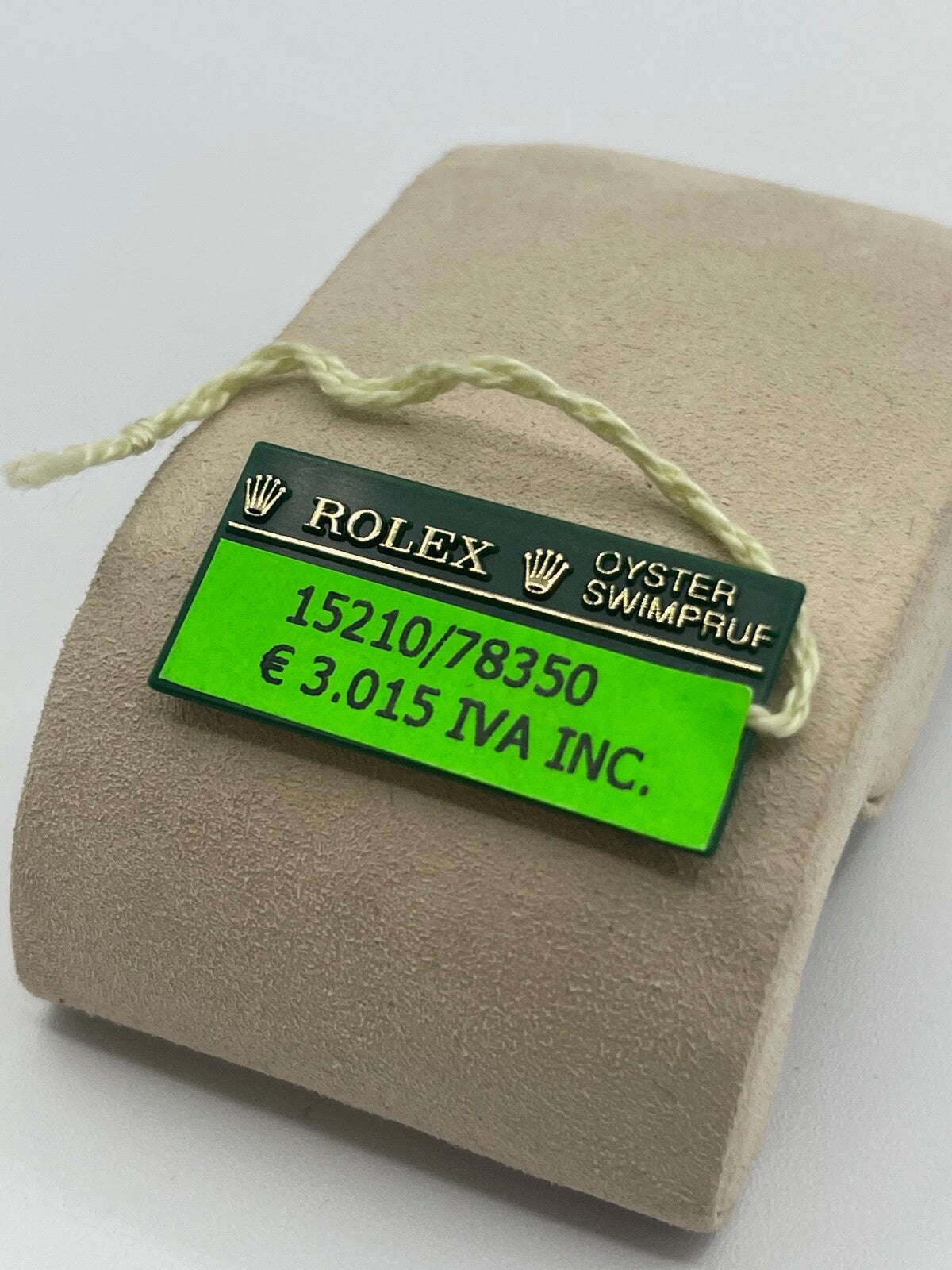 Rolex Submariner Datejust Gmt Yacht Master Oyster cartellino prezzo price tag