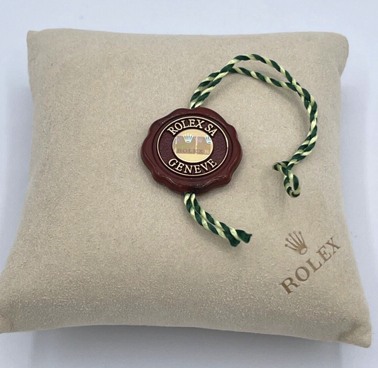 Rolex tag sigillo seal in ceralacca "Rolex Geneve" originale