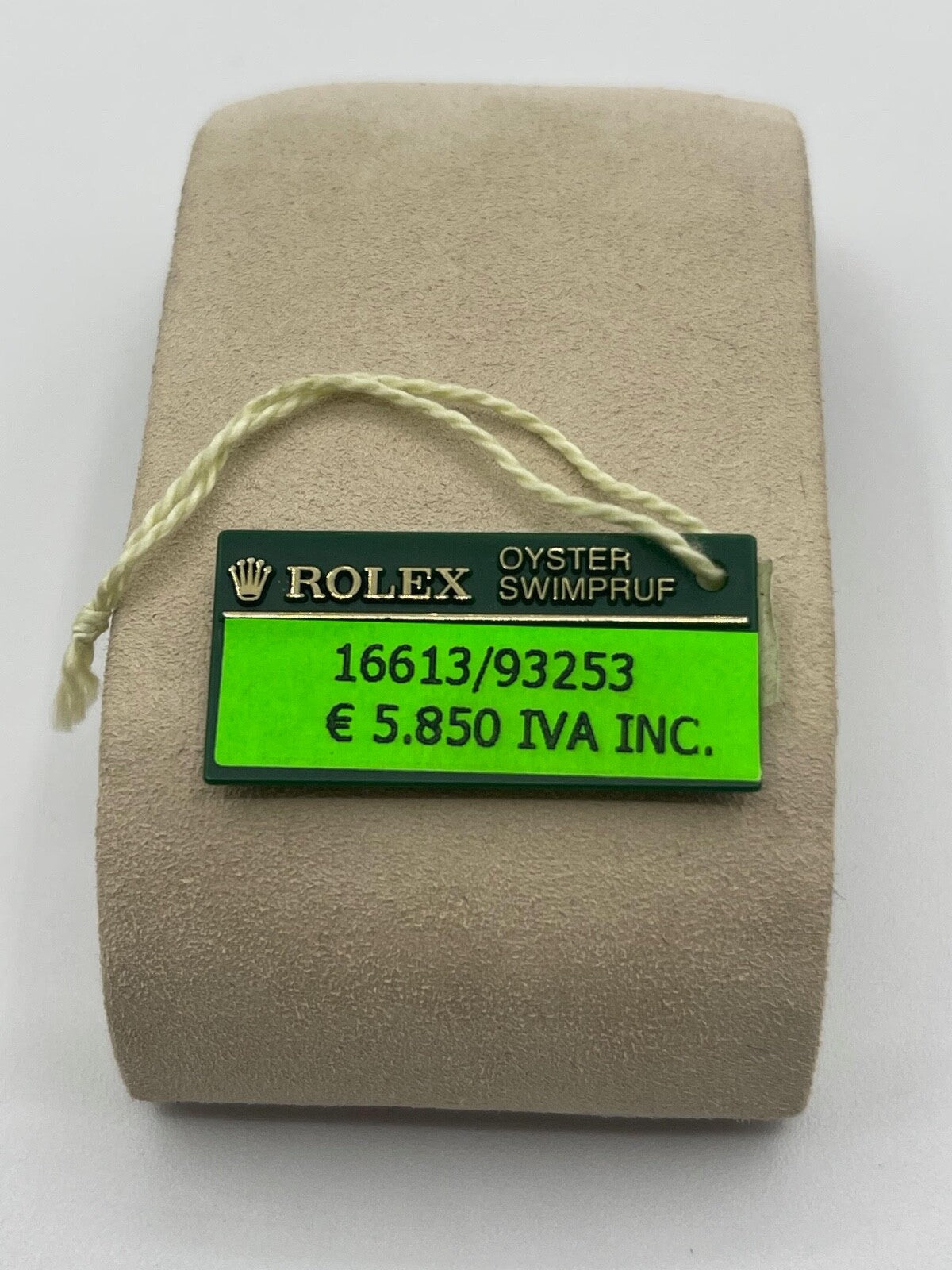 Rolex Submariner Datejust Gmt Yacht Master Oyster cartellino prezzo price tag