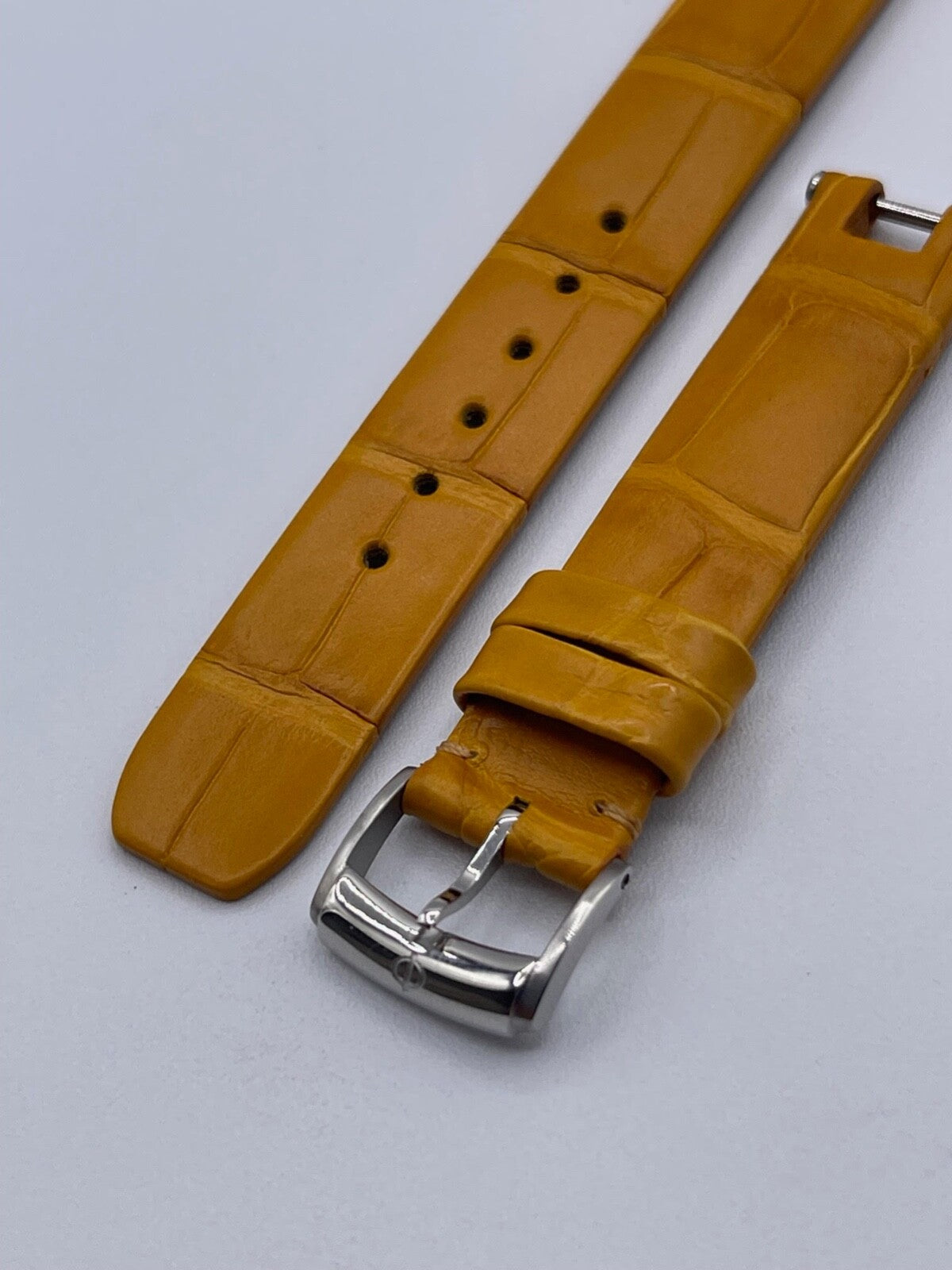 Baume & Mercier Classima cinturino orologio strap pelle + fibbia buckle 14mm
