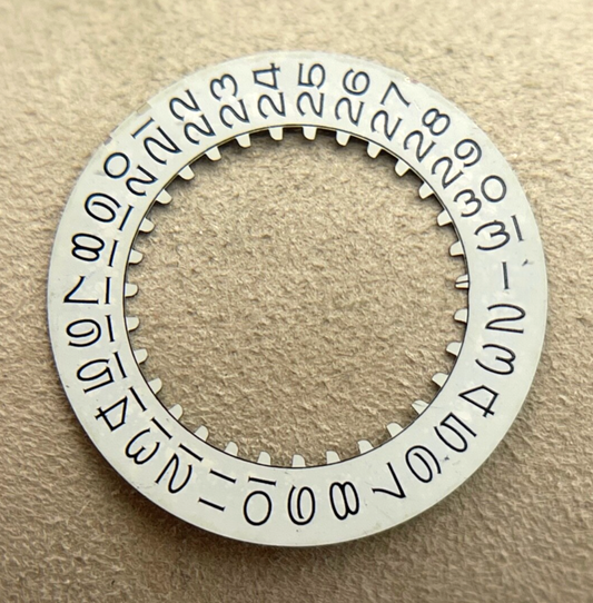 Rolex Submariner disco data bianco 5099-2 white date disc cal. 3035
