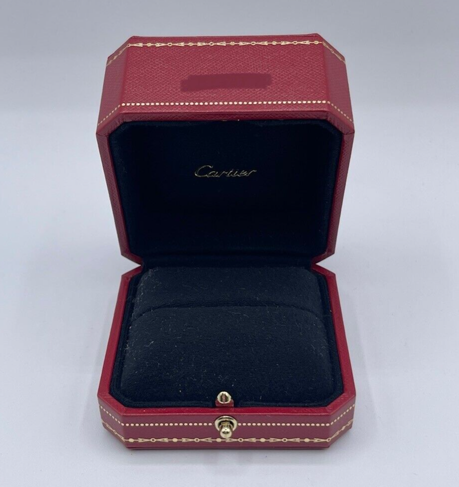 Cartier scatola anello "fine shank" ring box ref. CRCOJO4005