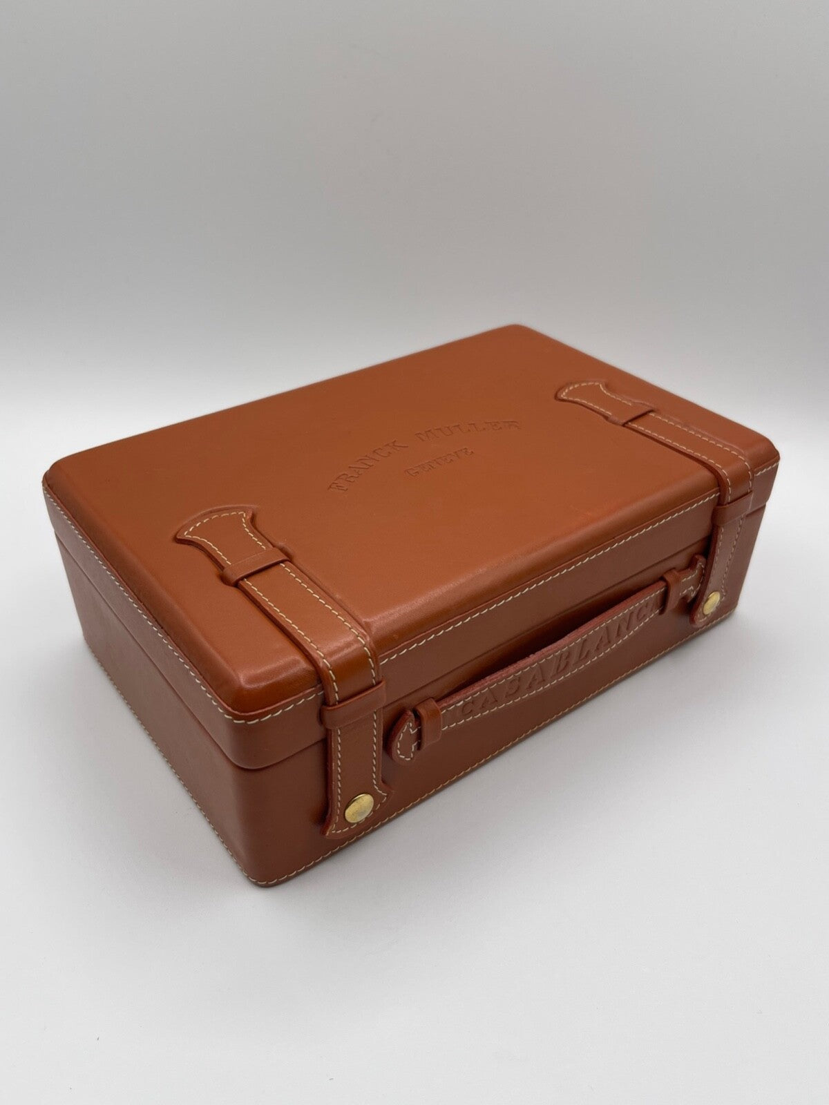 Franck Muller Casablanca scatola orologio marrone watch box
