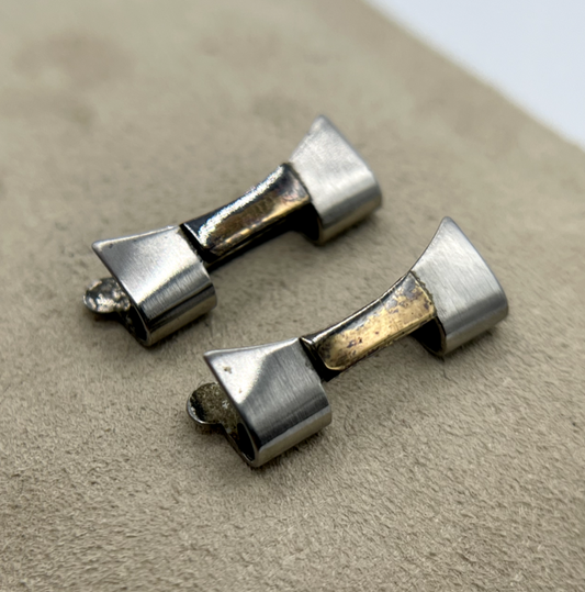 Rolex finali end links 451J acciaio oro 17mm