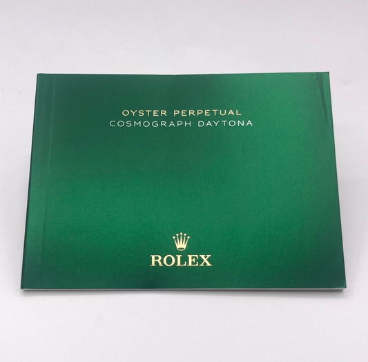 Rolex Daytona libretto corredo orologio watch booklet 4.2017 spagnolo