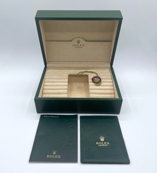 Rolex Datejust set scatola orologio 70.00.01 + libretto 2001 porta garanzia