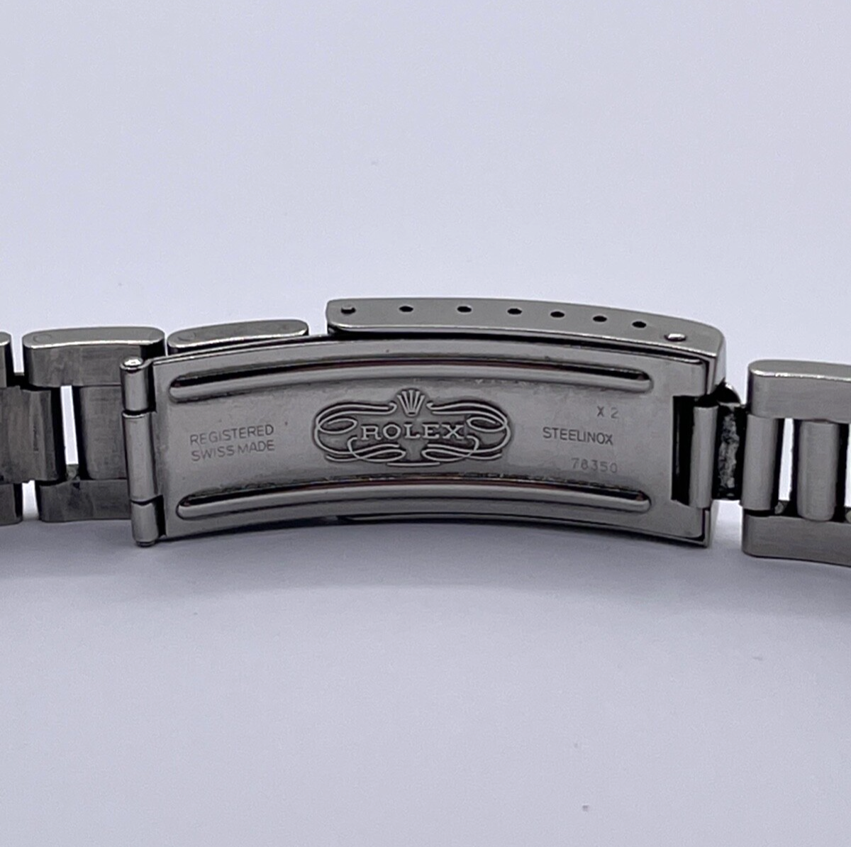 Rolex Daytona Air-King bracciale 78350 bracelet chiusura "78350 X2" finali 557B