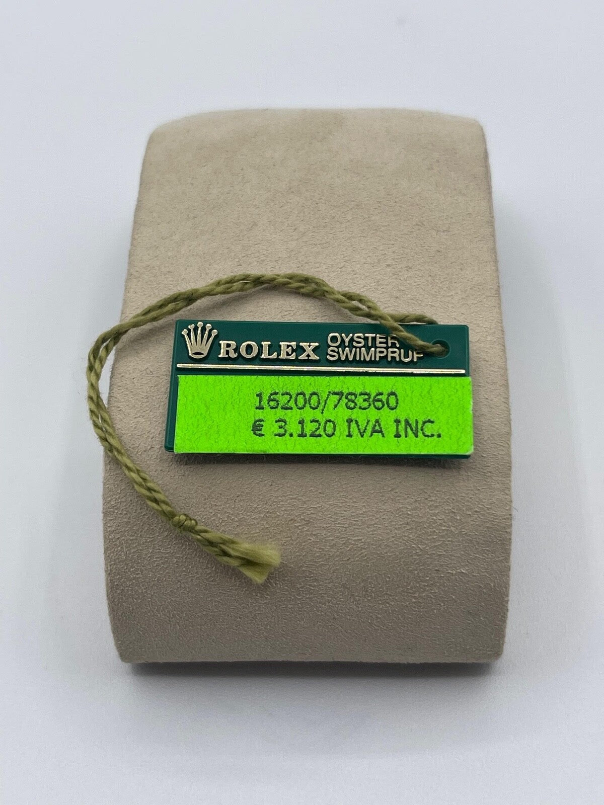 Rolex Submariner Datejust Gmt Yacht Master Oyster cartellino prezzo price tag