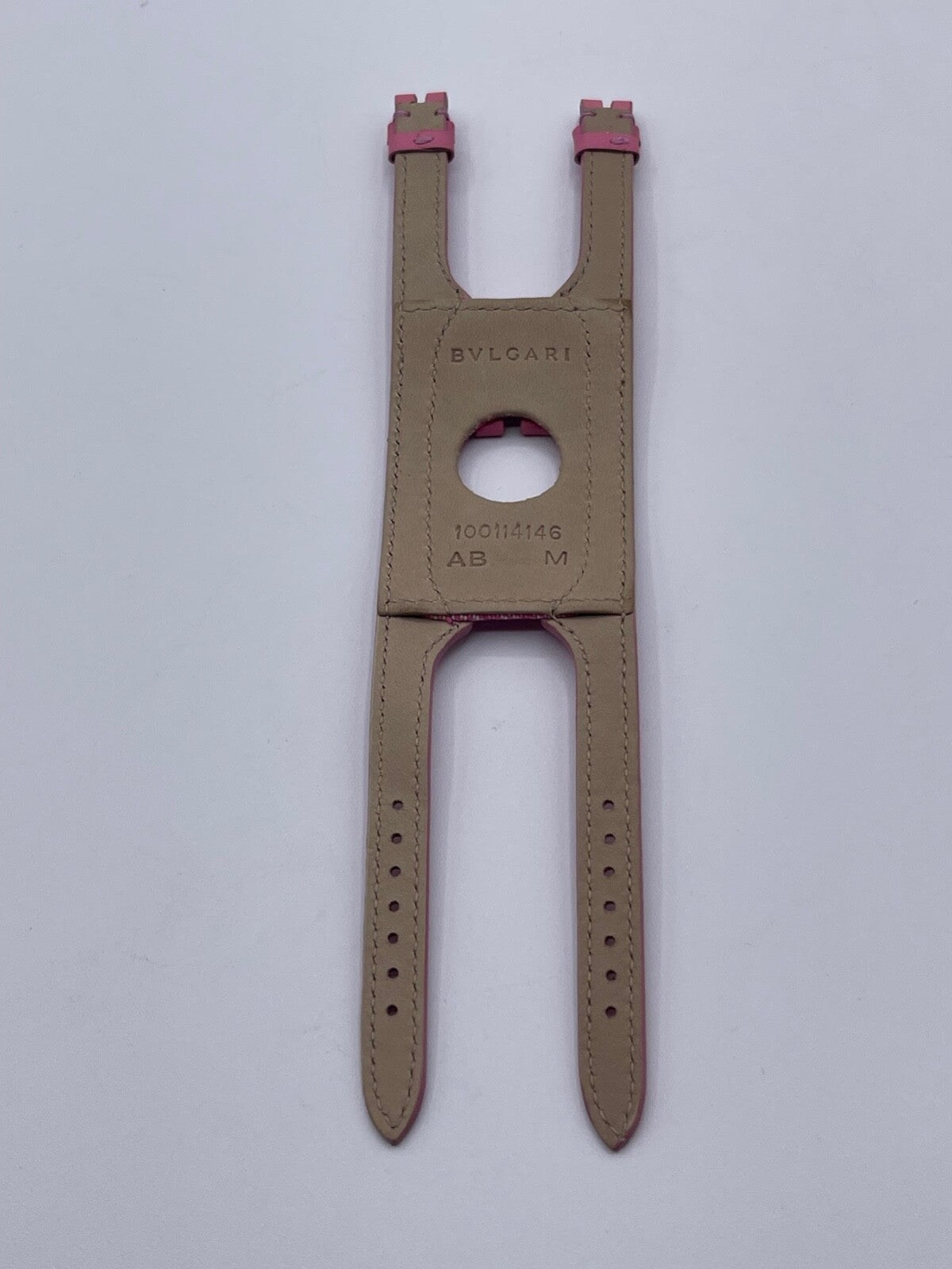 Bvlgari bulgari B-zero1 cinturino orologio rosa watch strap ref 100114146