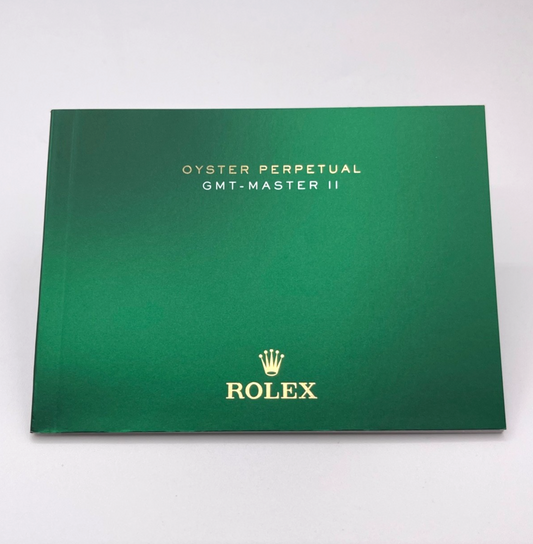 Rolex Gmt-Master II libretto corredo orologio watch booklet 12.2016 cinese